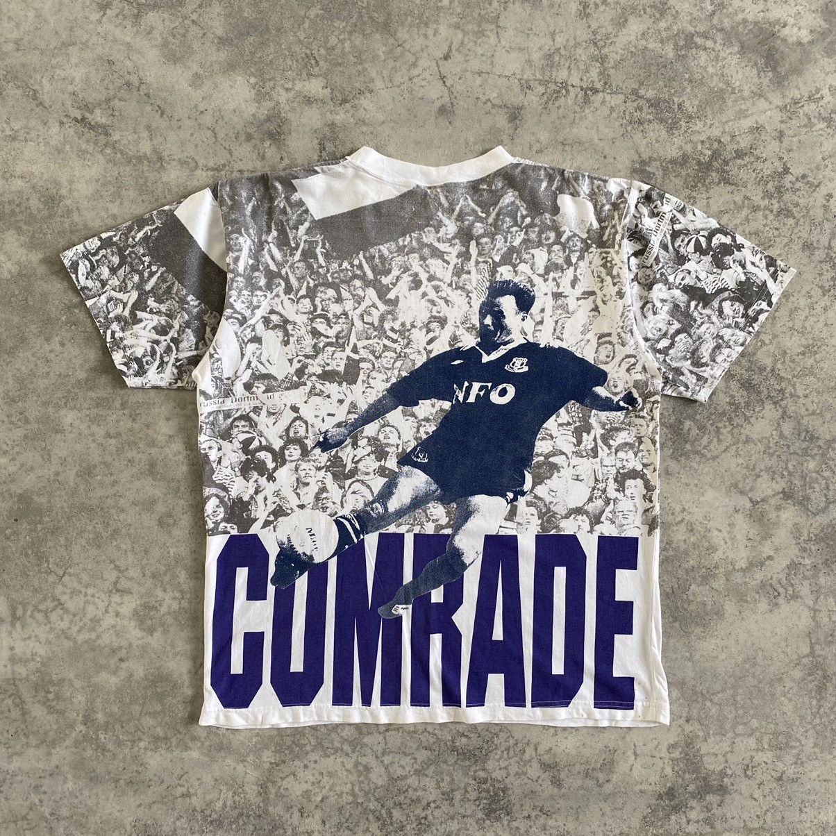 Vintage Vintage Borussia Dortmund Comrade Over Print T-shirt Size US XL / EU 56 / 4 - 9 Thumbnail