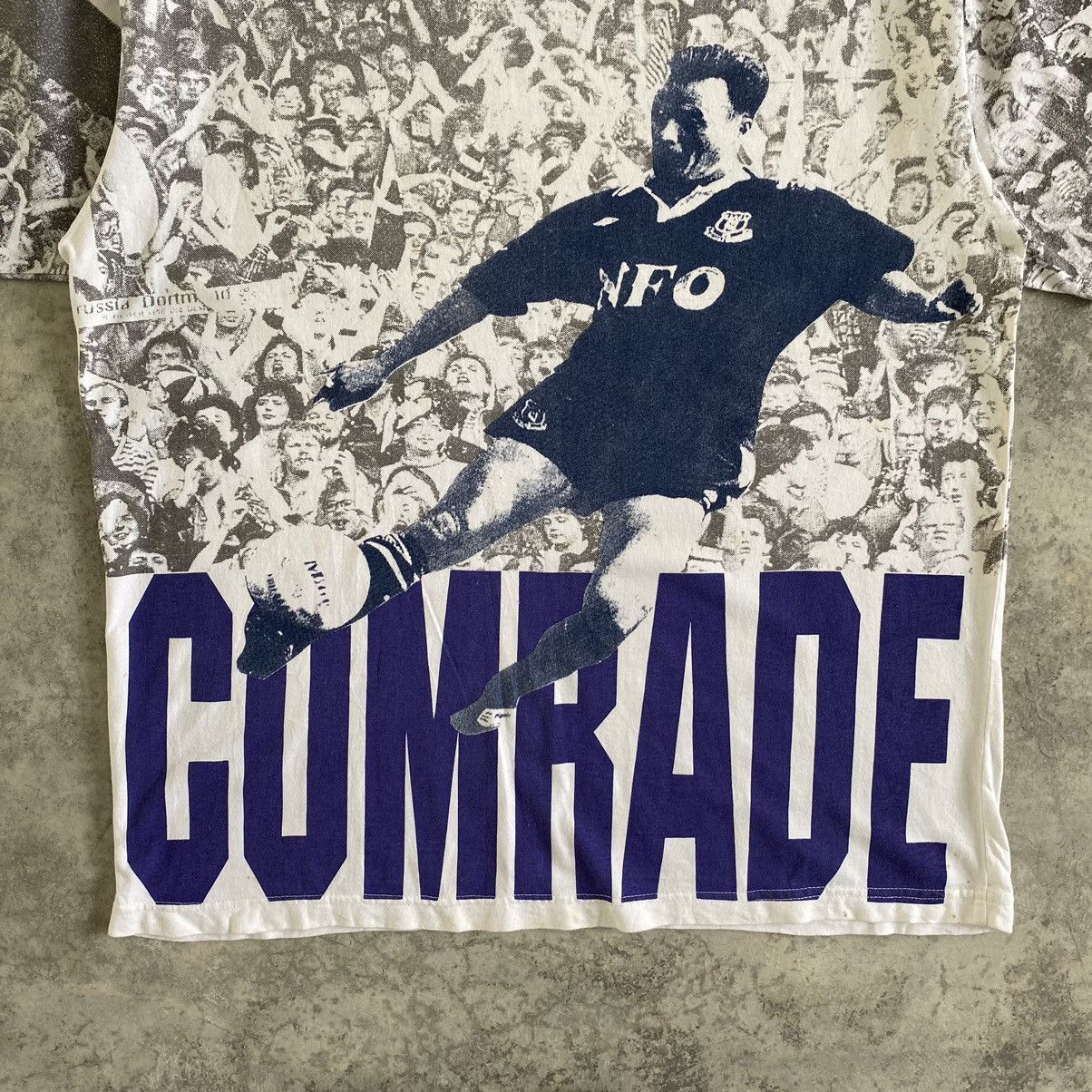 Vintage Vintage Borussia Dortmund Comrade Over Print T-shirt Size US XL / EU 56 / 4 - 12 Thumbnail