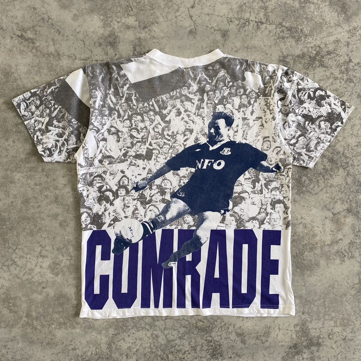 Vintage Vintage Borussia Dortmund Comrade Over Print T-shirt Size US XL / EU 56 / 4 - 10 Thumbnail