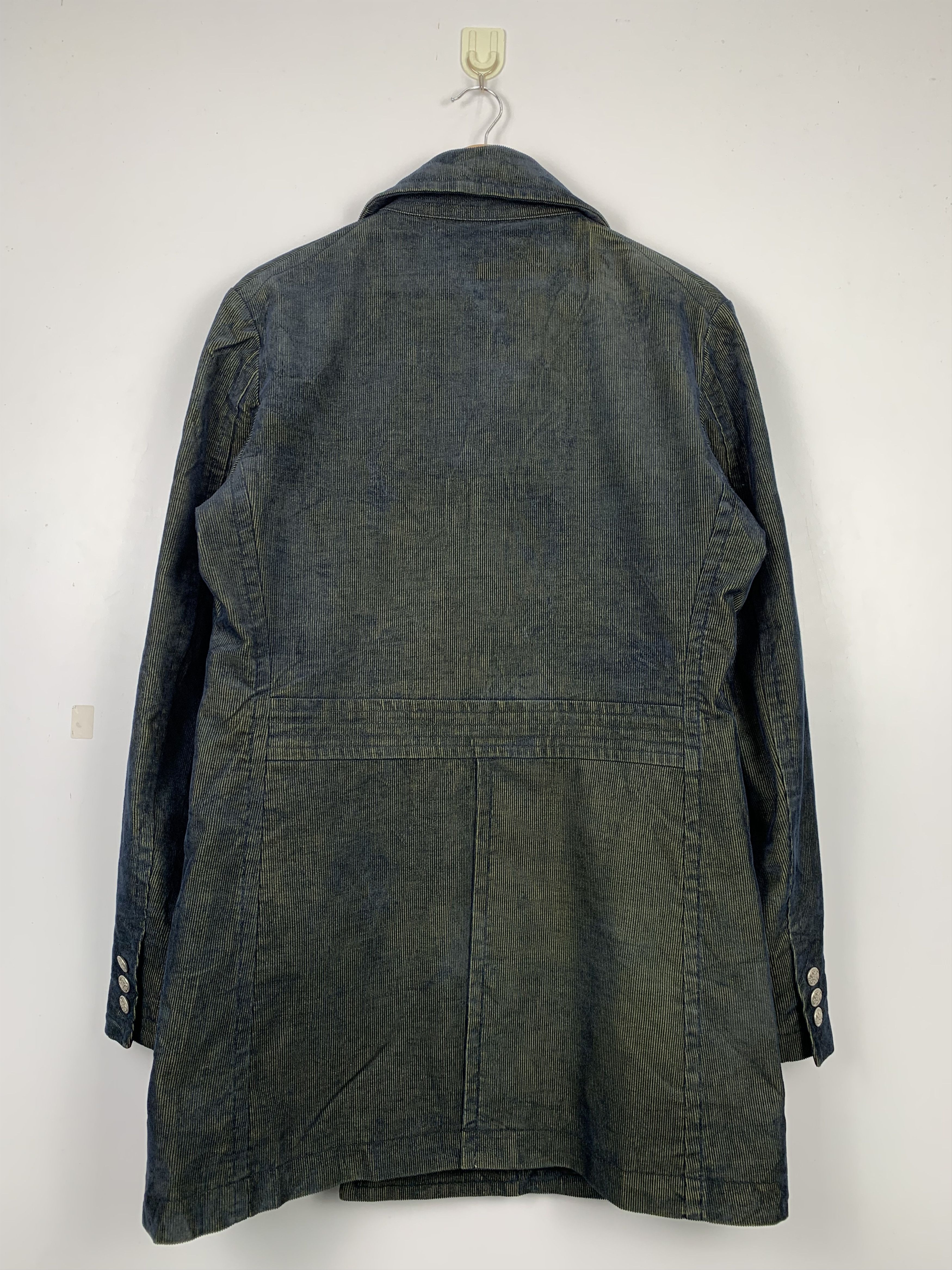 Katharine Hamnett London Katharine Hamnett London Double Breasted Velvet Jacket J1319 Size US L / EU 52-54 / 3 - 2 Thumbnail