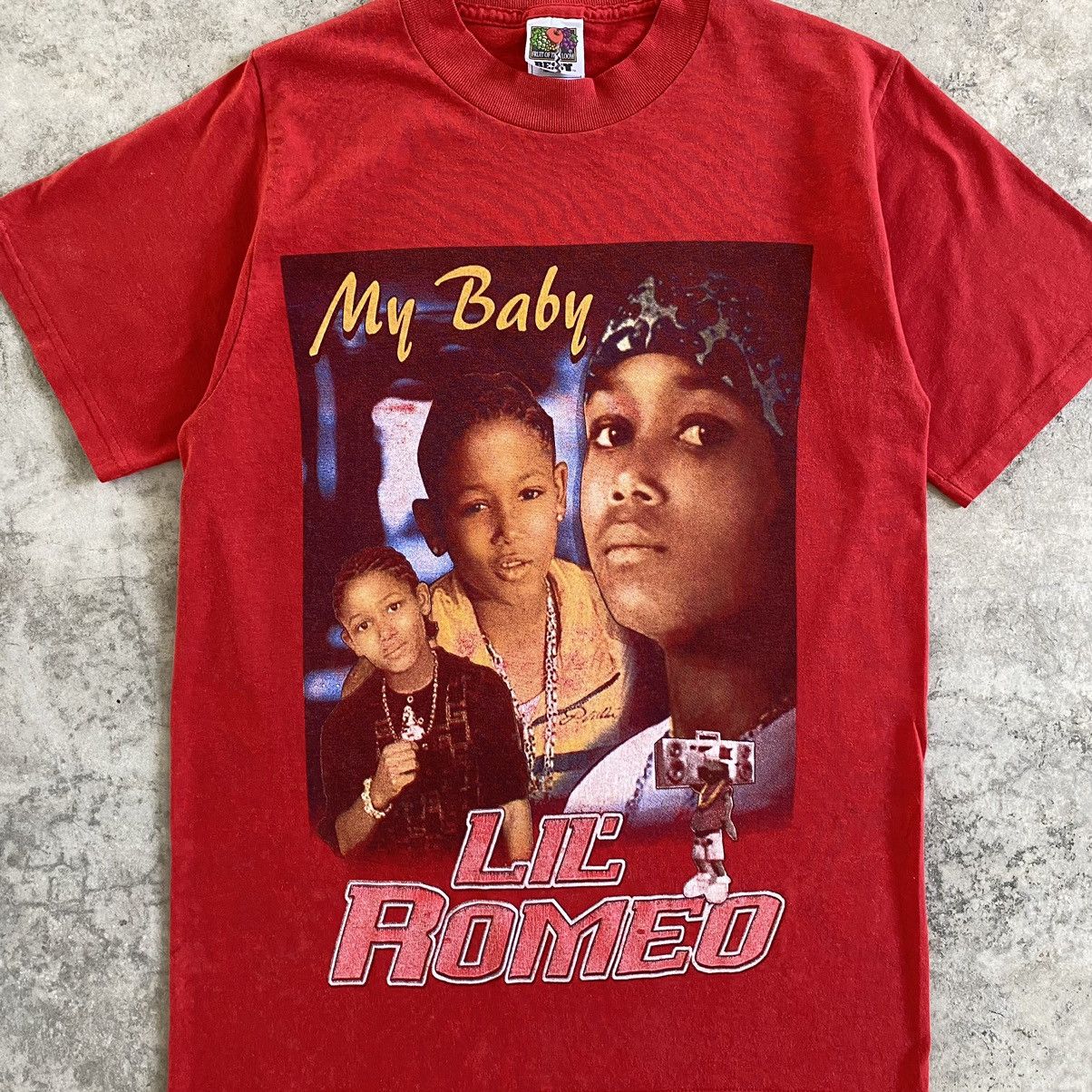 Rap Tees Vintage 2002 Lil Romeo Miller Promo Tour Rap T-Shirt Size US S / EU 44-46 / 1 - 5 Thumbnail