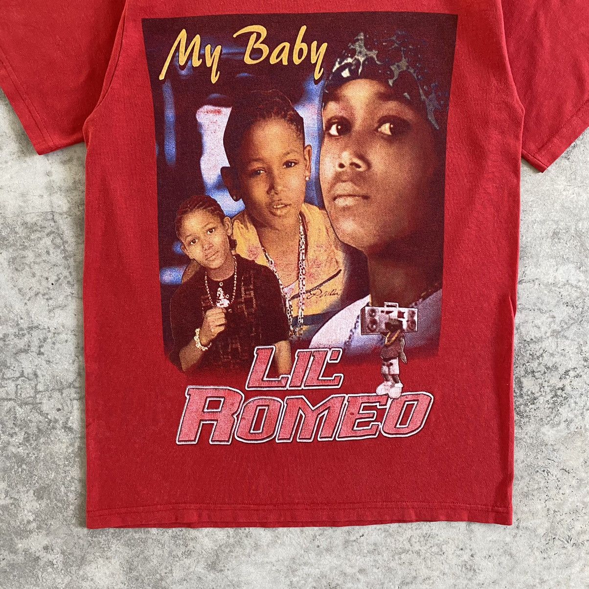 Rap Tees Vintage 2002 Lil Romeo Miller Promo Tour Rap T-Shirt Size US S / EU 44-46 / 1 - 4 Thumbnail