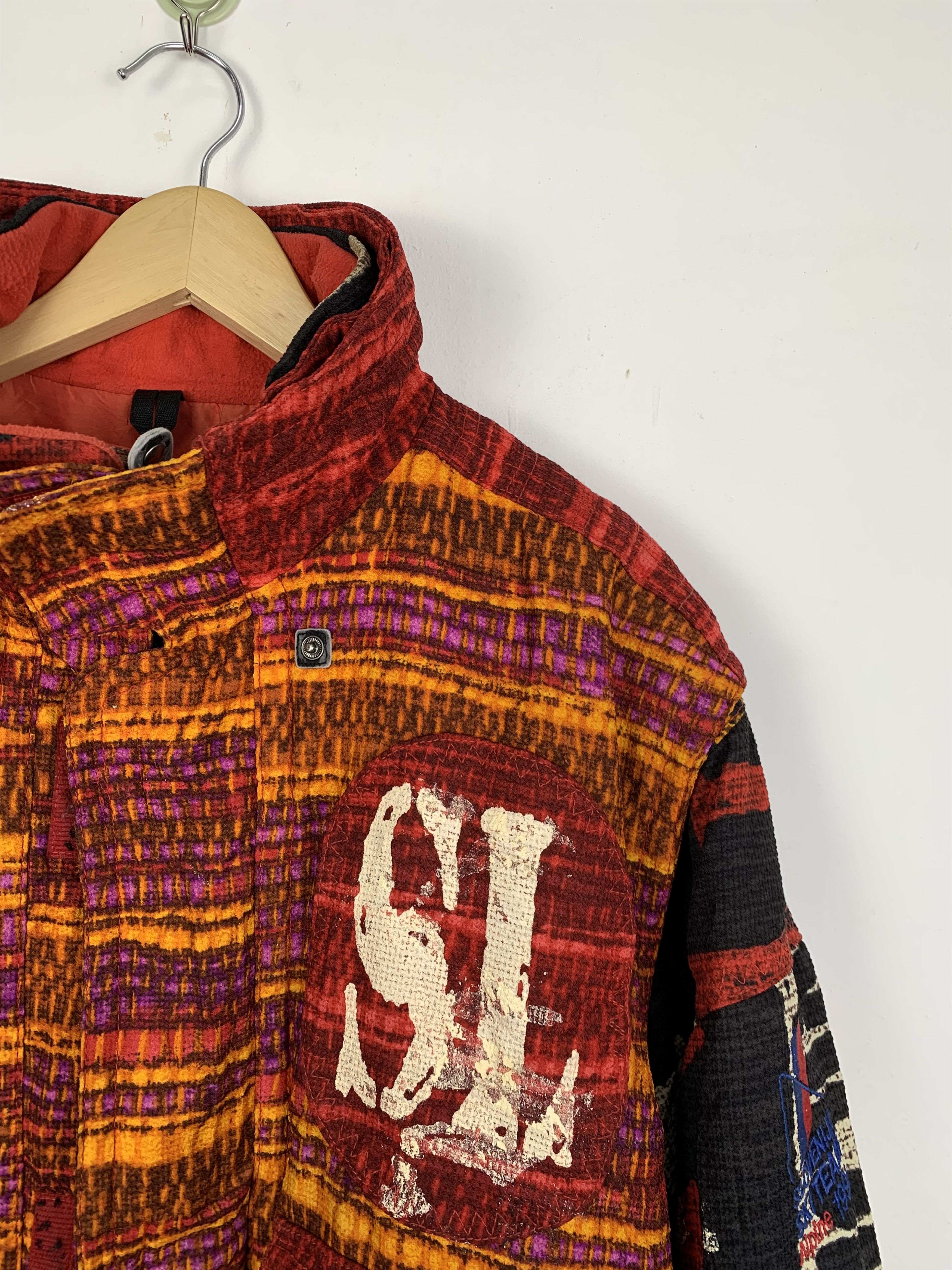 Mizuno × Vintage Vintage 90s Mizuno Ski Team Bomber Jacket Size US L / EU 52-54 / 3 - 8 Thumbnail
