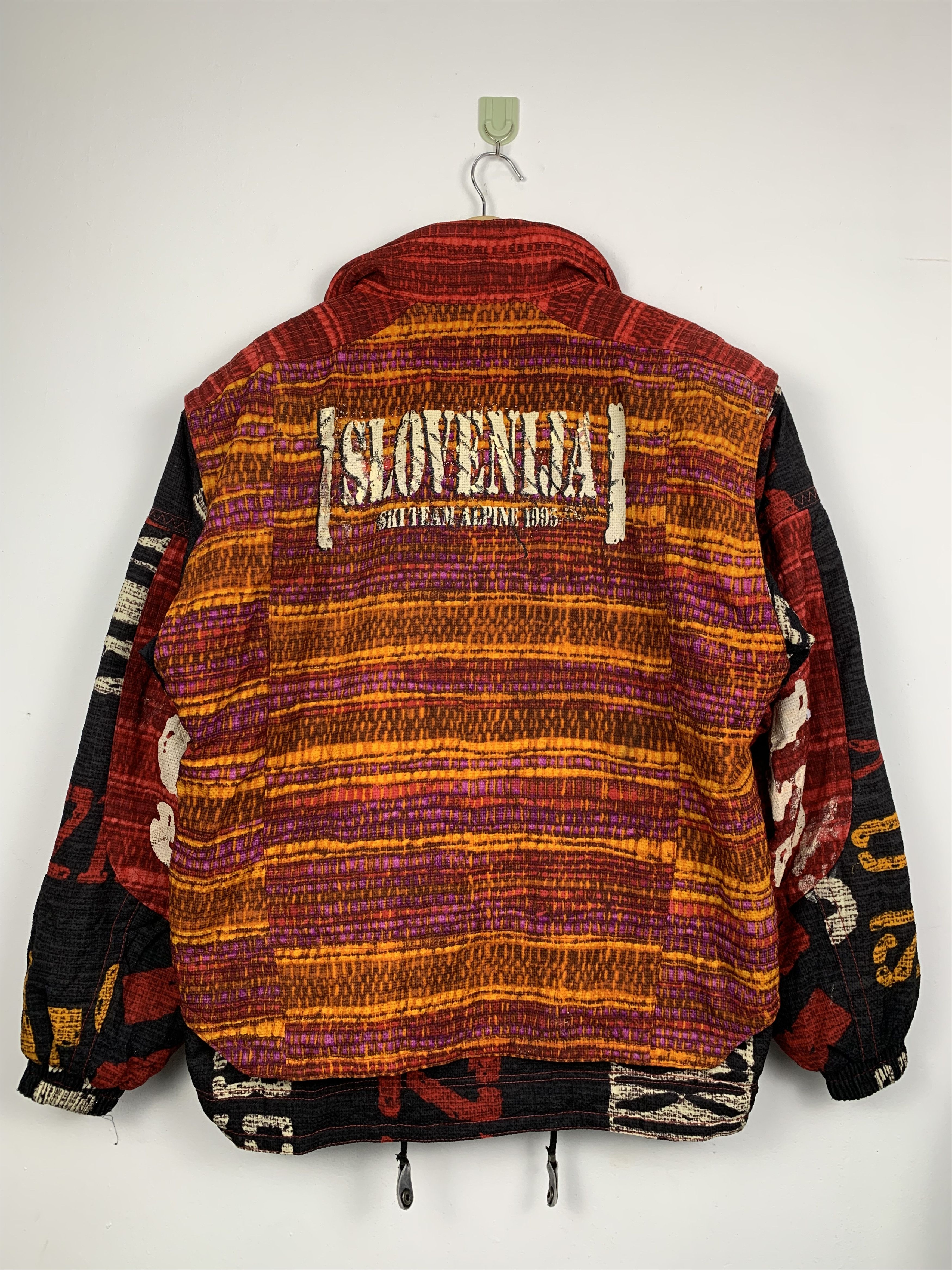 Mizuno × Vintage Vintage 90s Mizuno Ski Team Bomber Jacket Size US L / EU 52-54 / 3 - 2 Thumbnail