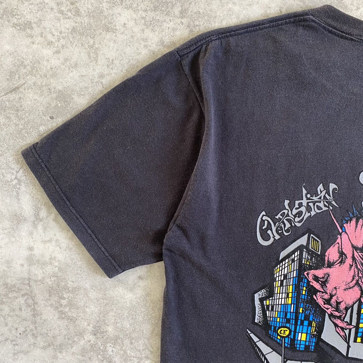 Rap Tees VTG 90’s Christian Fletcher Skateboard Graphic T-Shirt Size US L / EU 52-54 / 3 - 6 Thumbnail
