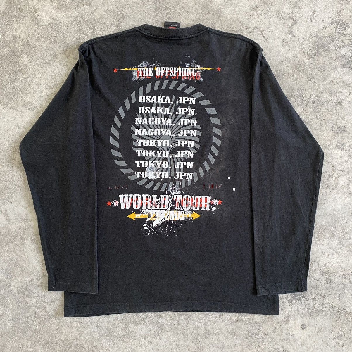 Band Tees Vintage The Offspring Promo Japan Tour T-shirt Size US L / EU 52-54 / 3 - 8 Thumbnail