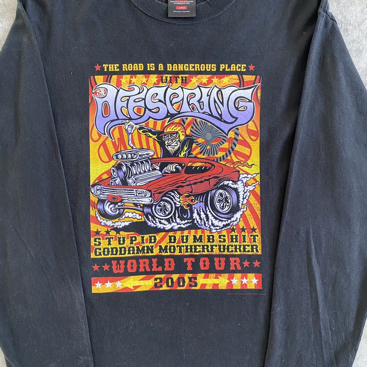 Band Tees Vintage The Offspring Promo Japan Tour T-shirt Size US L / EU 52-54 / 3 - 5 Thumbnail