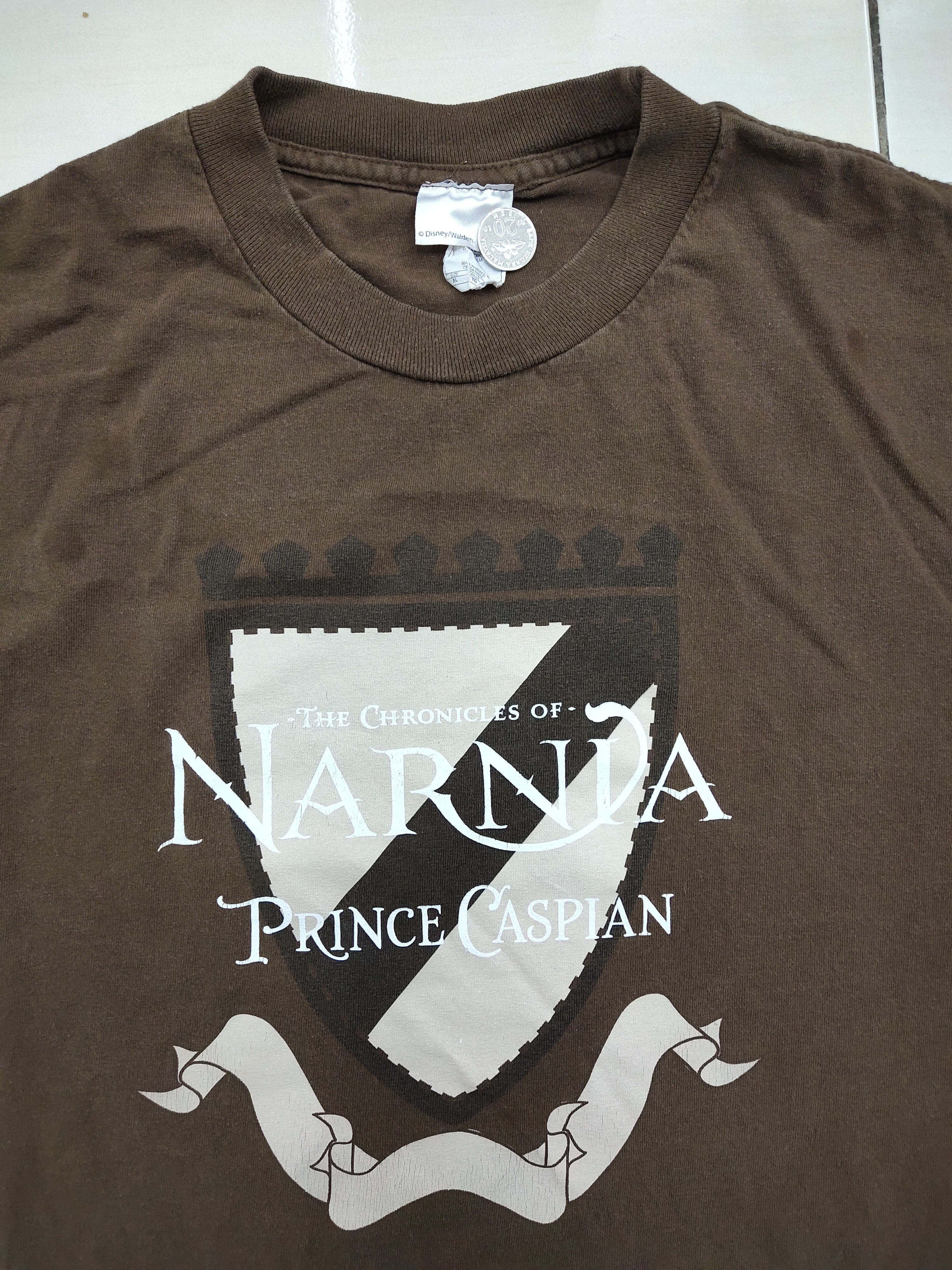 Disney × Vintage Vintage The Chronicles Of Narnia Prince Caspian Movie Tee Size US XL / EU 56 / 4 - 1 Thumbnail