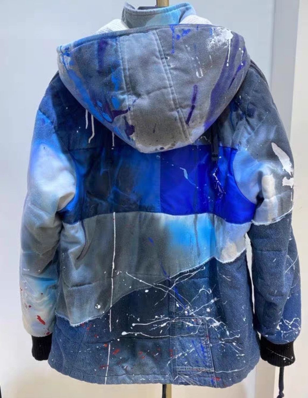 Greg Lauren Greg Lauren 19Fw Splash Patchwork Heavy Coat Size 2 Size US M / EU 48-50 / 2 - 3 Thumbnail