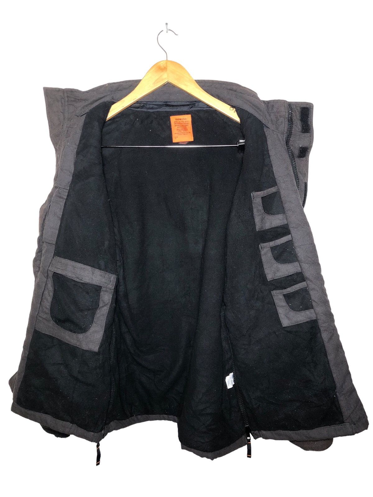 If Six Was Nine Designer Japanese Brand Gowest MilitaryJacket Size US L / EU 52-54 / 3 - 3 Thumbnail