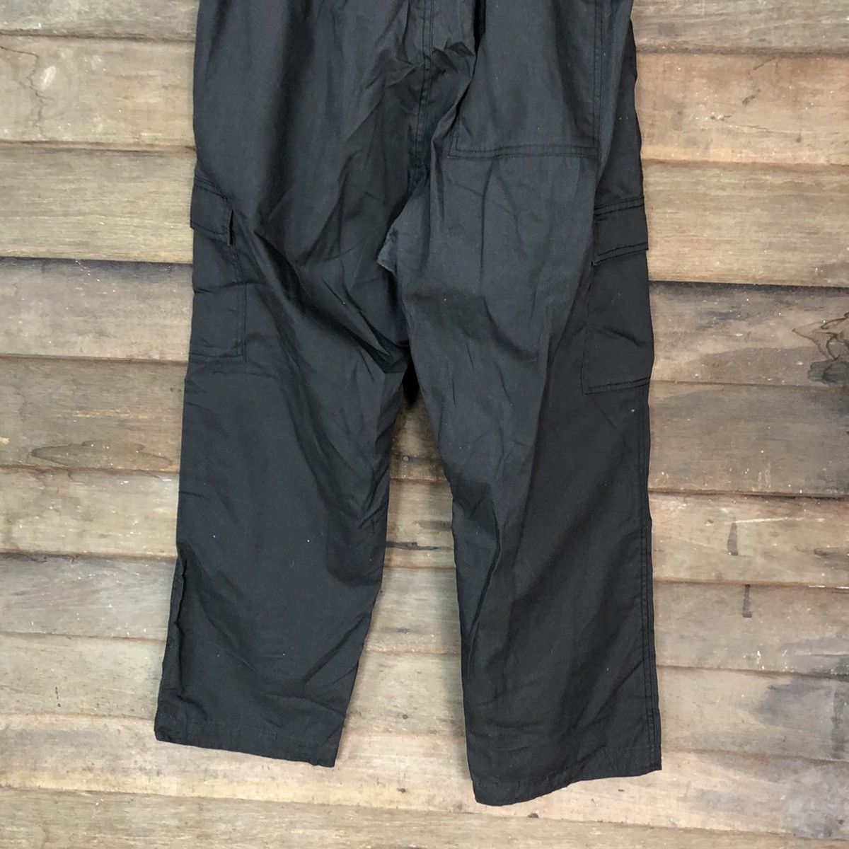 Japanese Brand Black multi pocket jogger Cargo Pants #4025