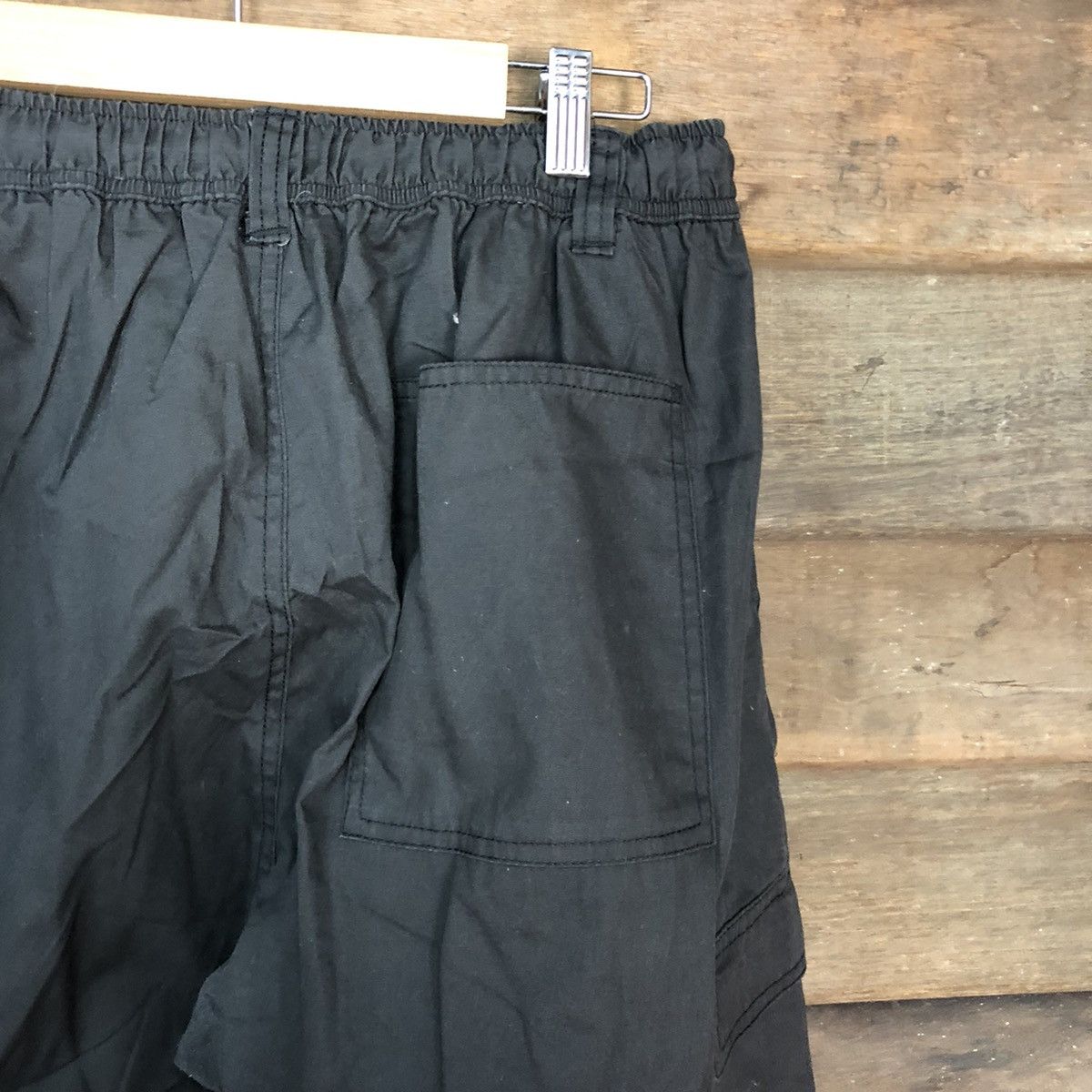 Japanese Brand Black multi pocket jogger Cargo Pants #4025