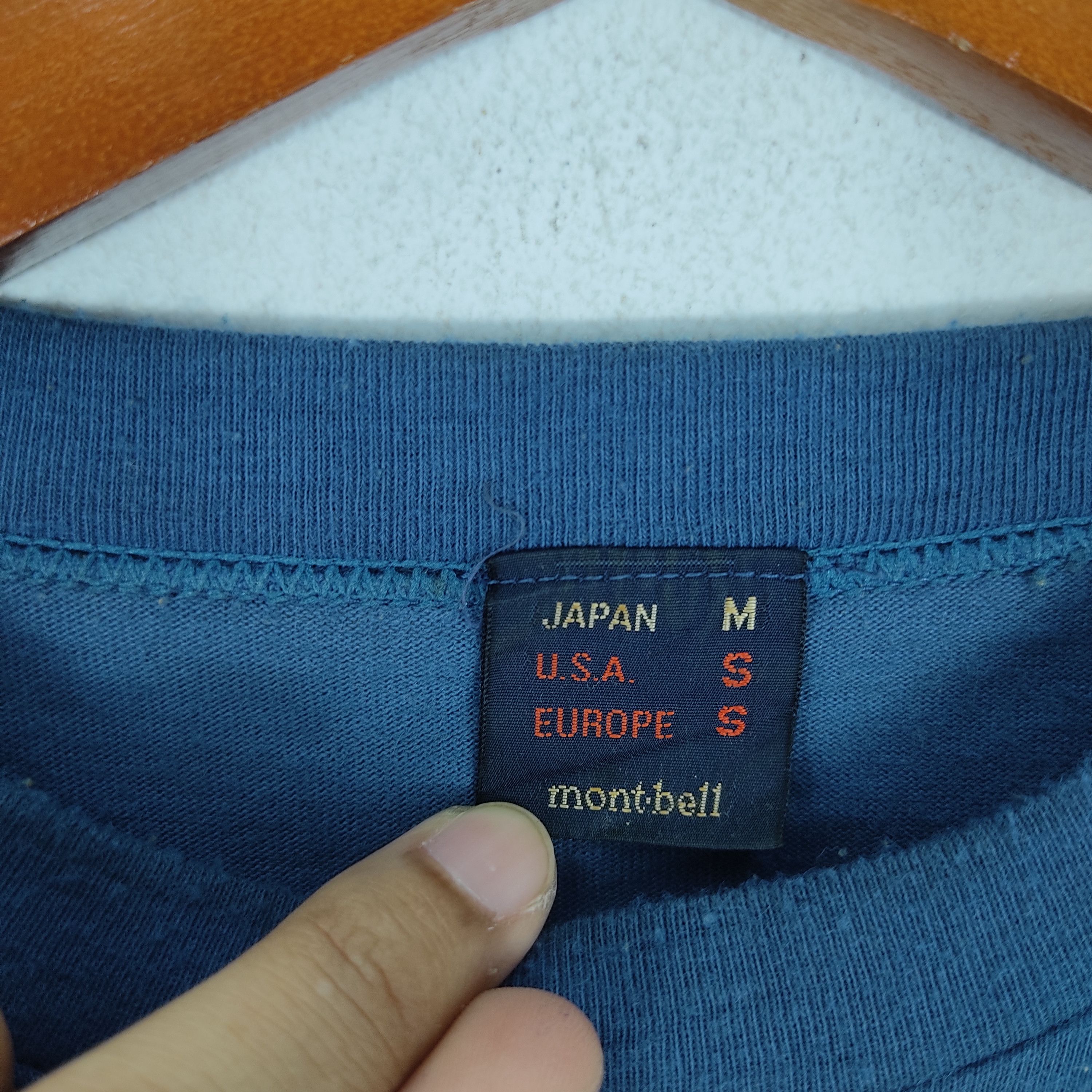 Montbell × Vintage Vintage MontBell T Shirt TS03 Size US M / EU 48-50 / 2 - 5 Thumbnail