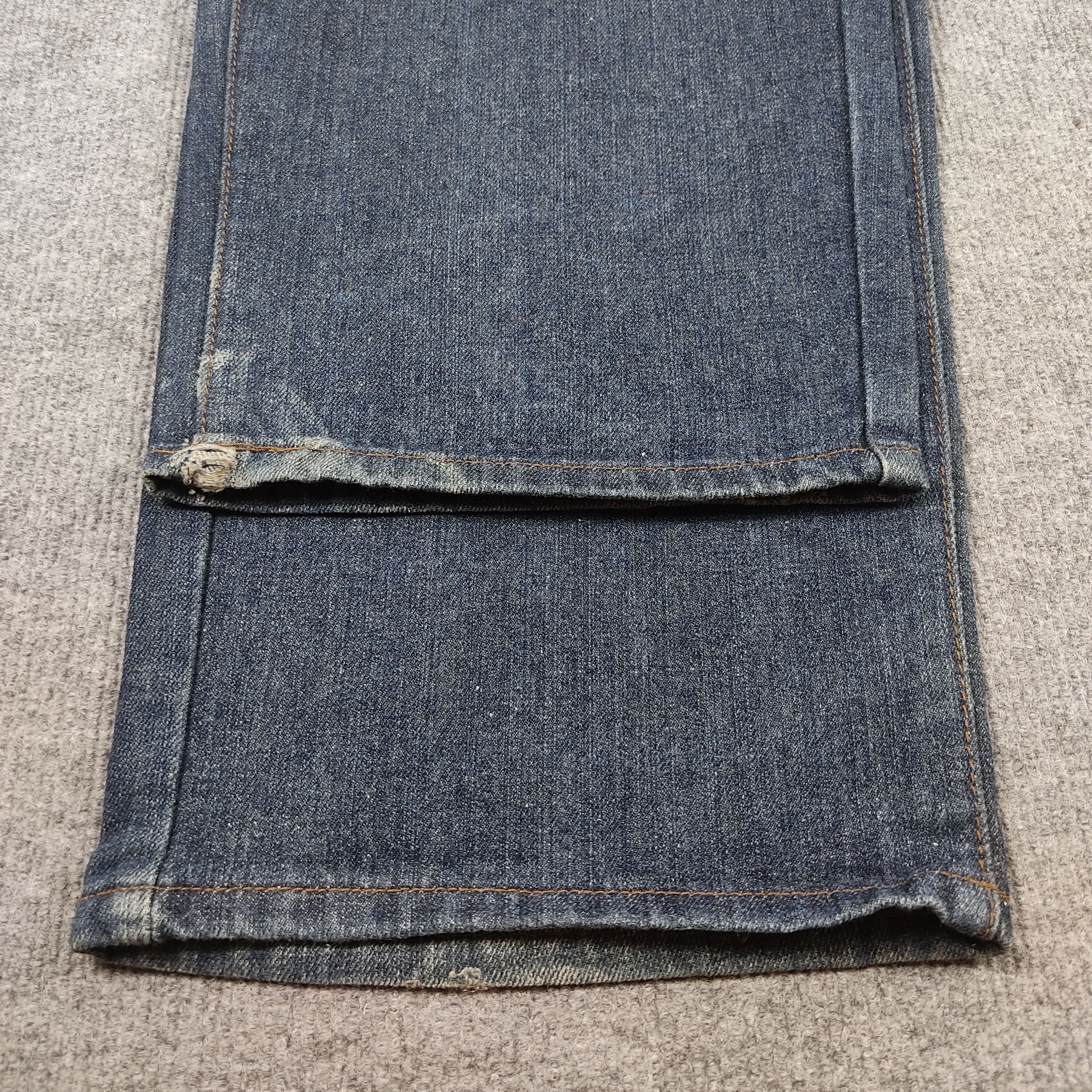Vintage Vintage Straight Outta Cali Blue Wash Jeans L560 Size US 34 / EU 50 - 6 Thumbnail