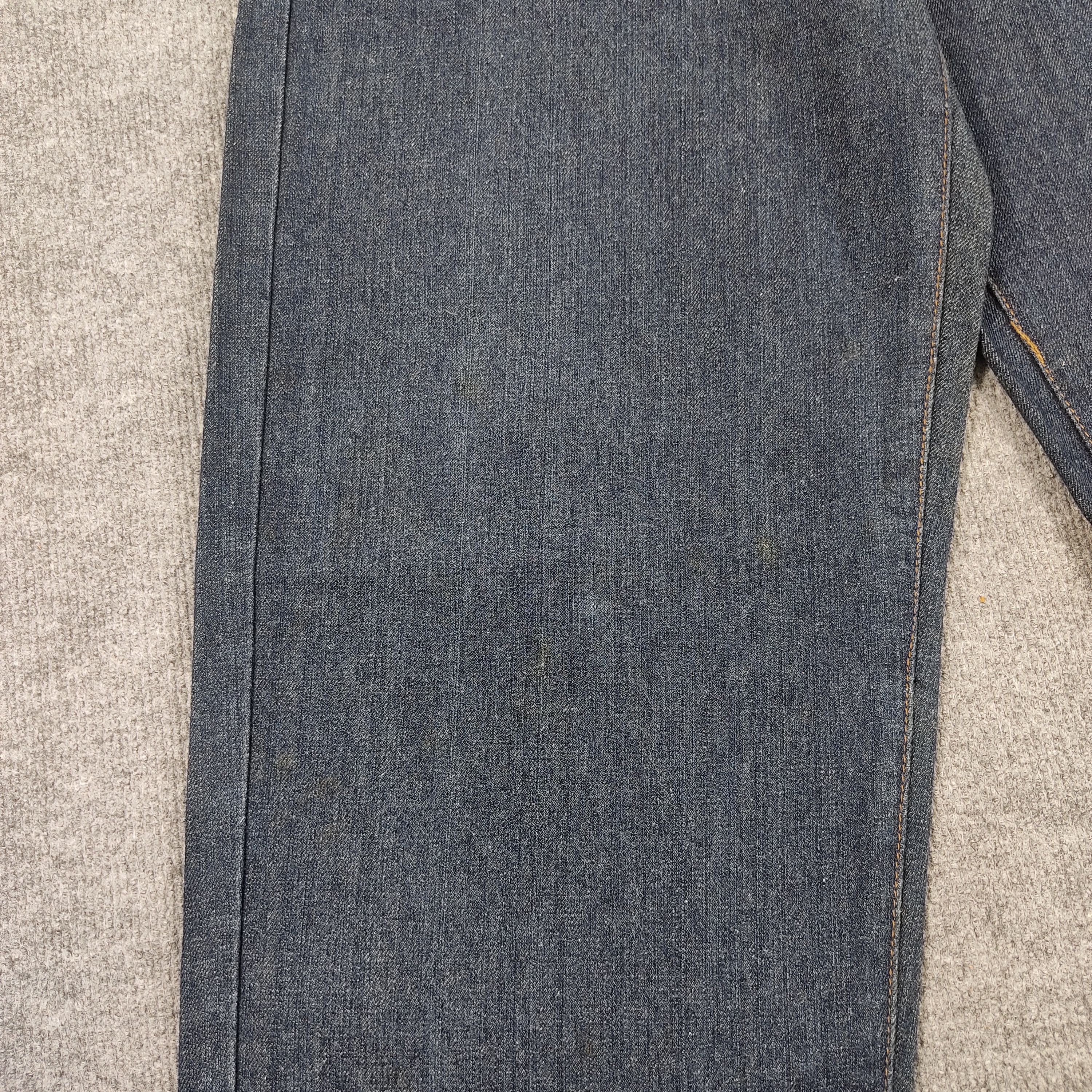 Vintage Vintage Straight Outta Cali Blue Wash Jeans L560 Size US 34 / EU 50 - 3 Thumbnail