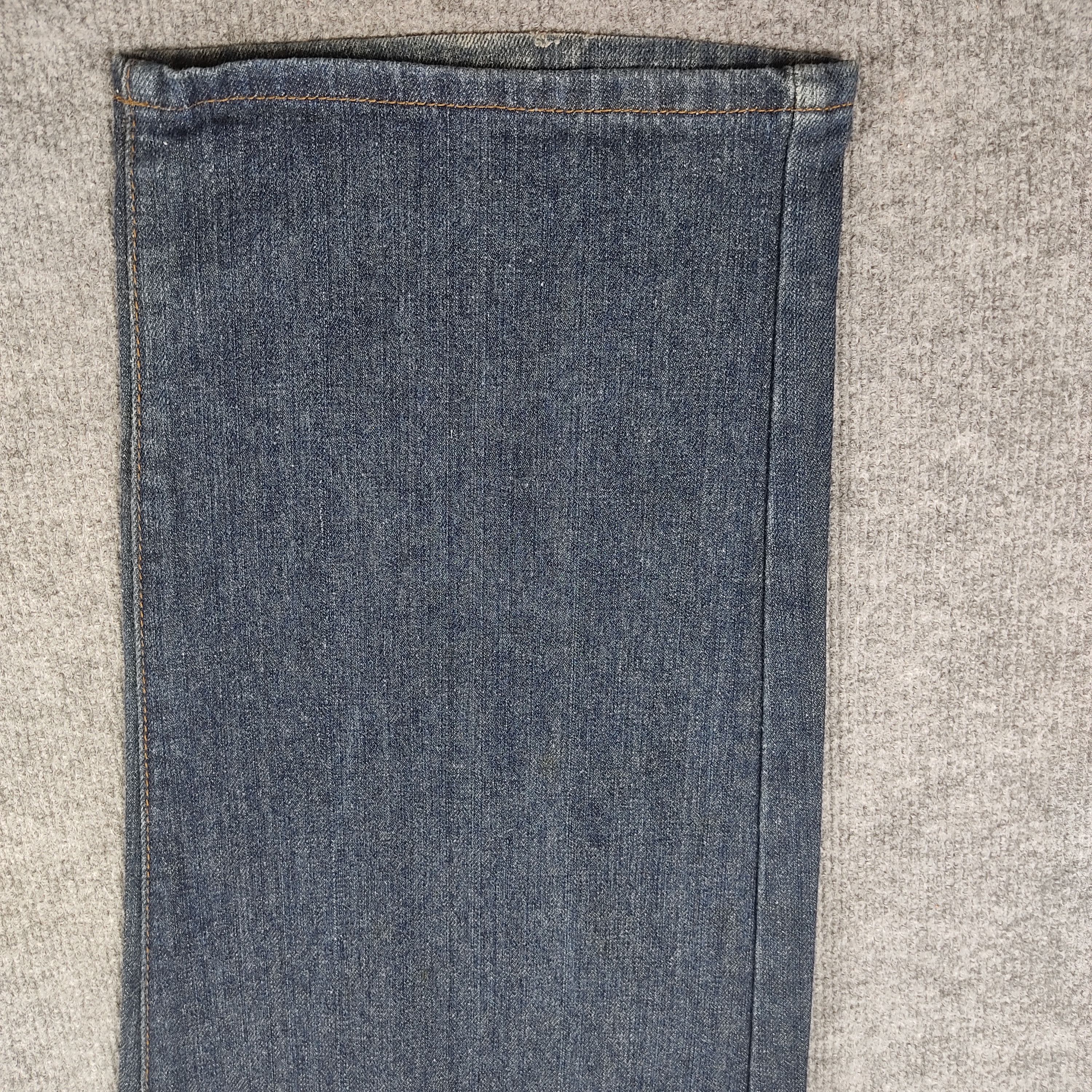 Vintage Vintage Straight Outta Cali Blue Wash Jeans L560 Size US 34 / EU 50 - 5 Thumbnail