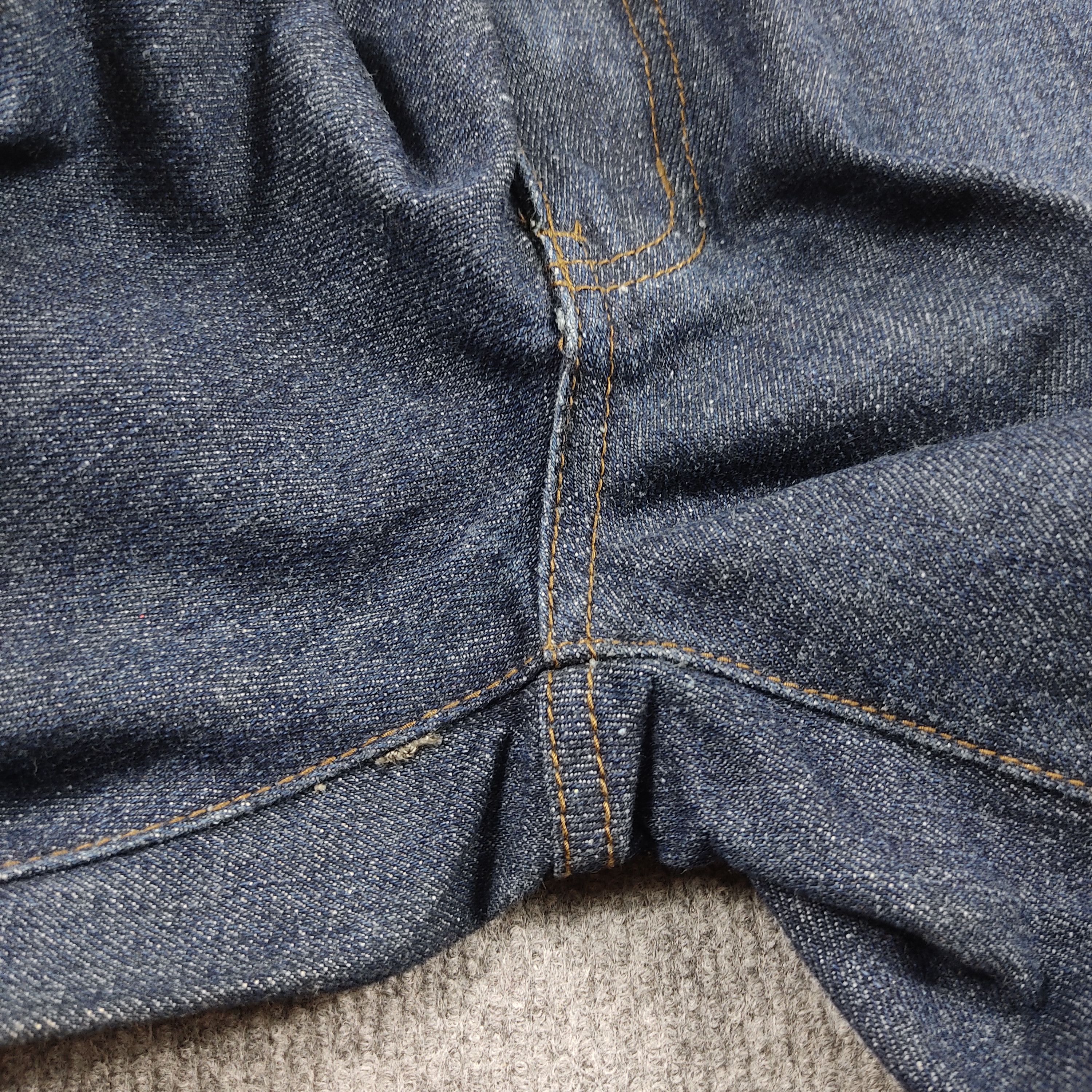 Vintage Vintage Straight Outta Cali Blue Wash Jeans L560 Size US 34 / EU 50 - 4 Thumbnail