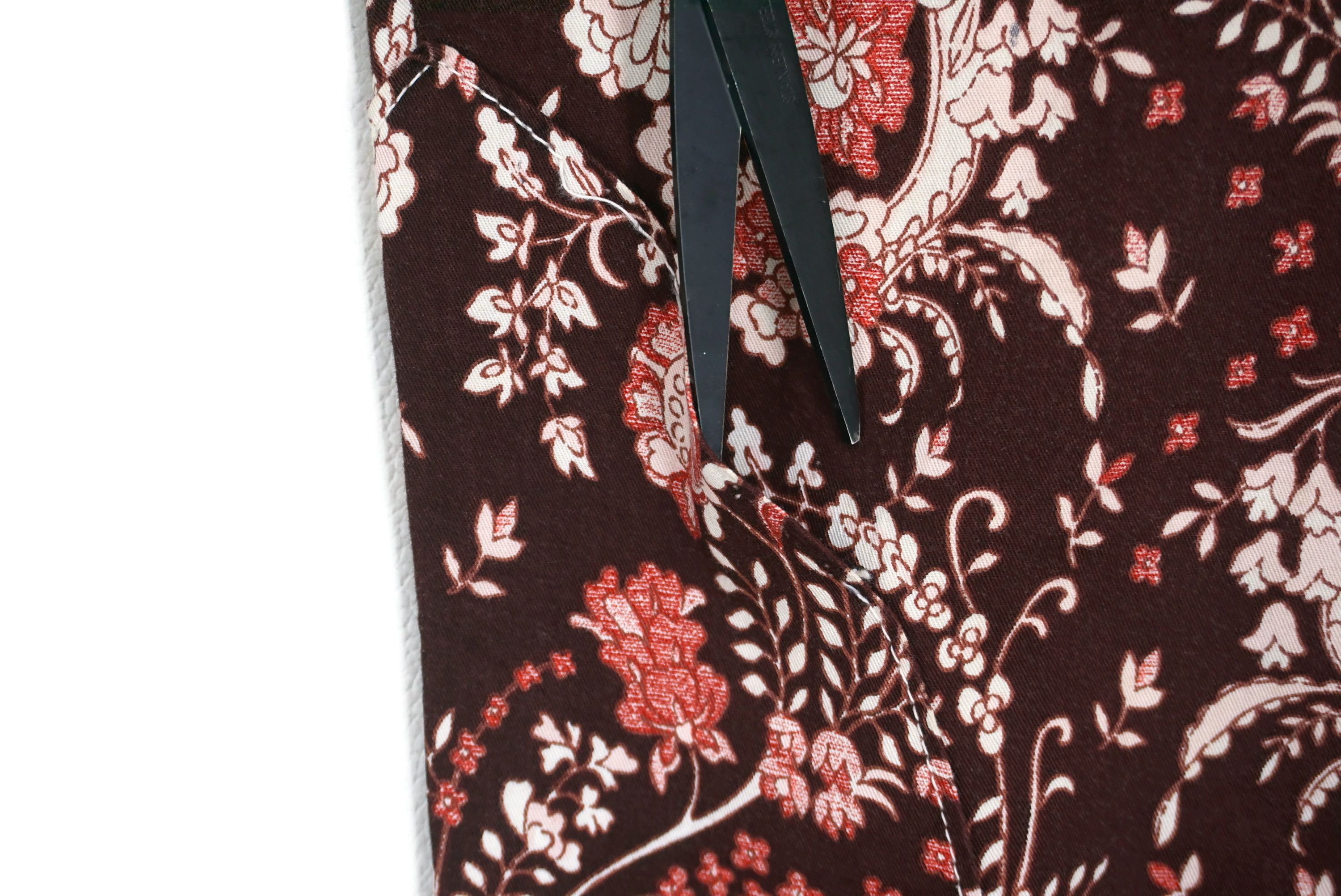 Japanese Brand RARE Pants Made in Italy Batik Buckled Waist fits W32xL31 Size 29" - 6 Thumbnail
