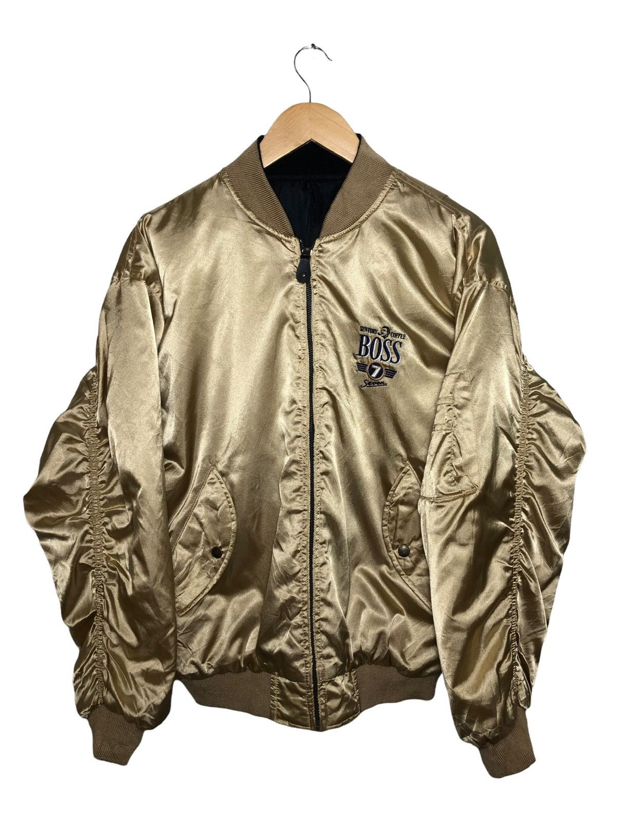 Japanese Brand Japanese Brand Suntory Bos Coffe reversible jacket Size US L / EU 52-54 / 3 - 1 Thumbnail