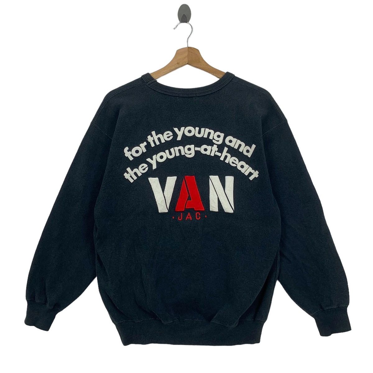 Vintage Van Jac Japanese Brand Streetwear Jumpers Sweater