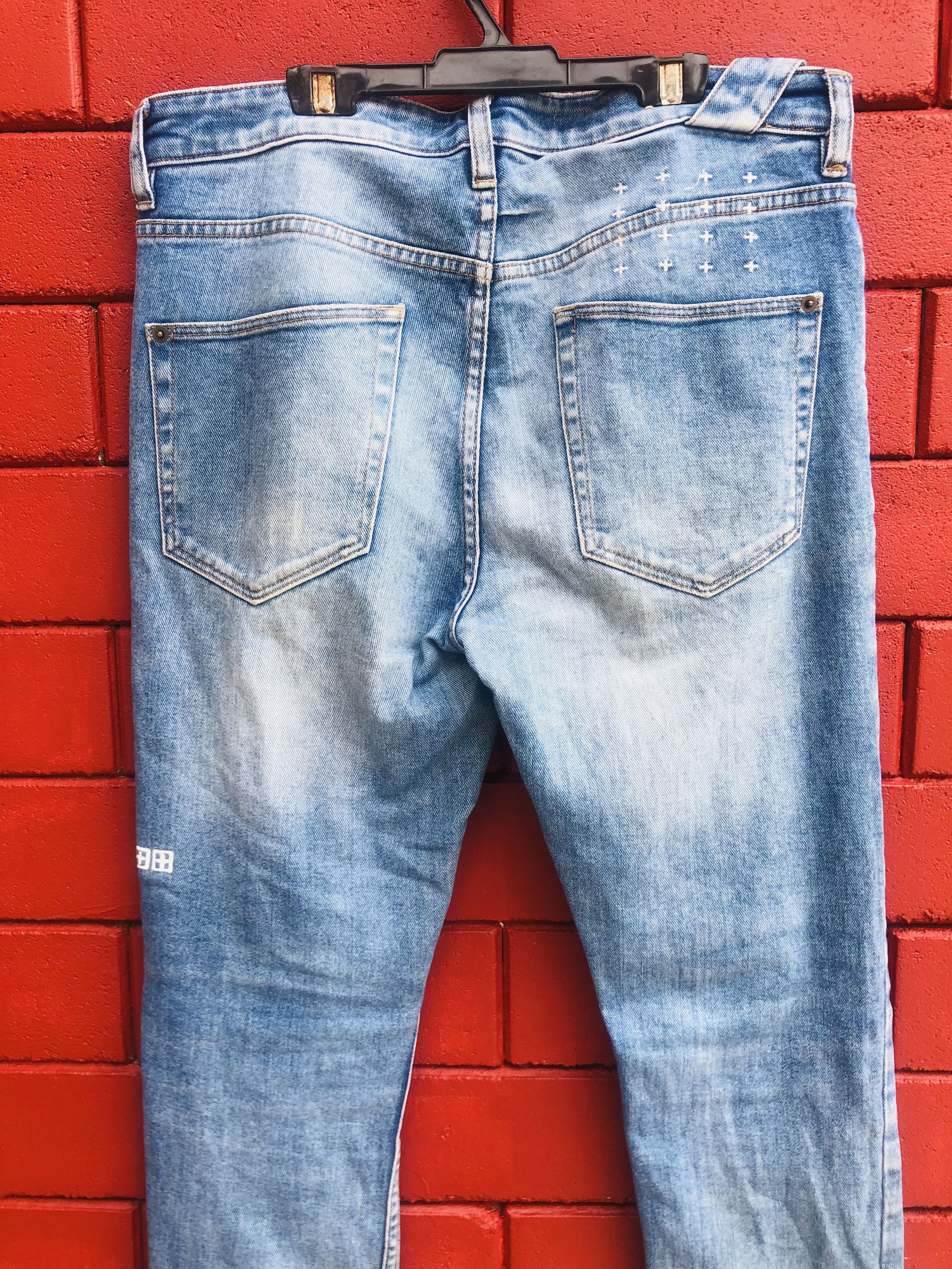 Ksubi Vintage Ksubi Designer Streetwear Fashion Style Size US 33 - 9 Thumbnail
