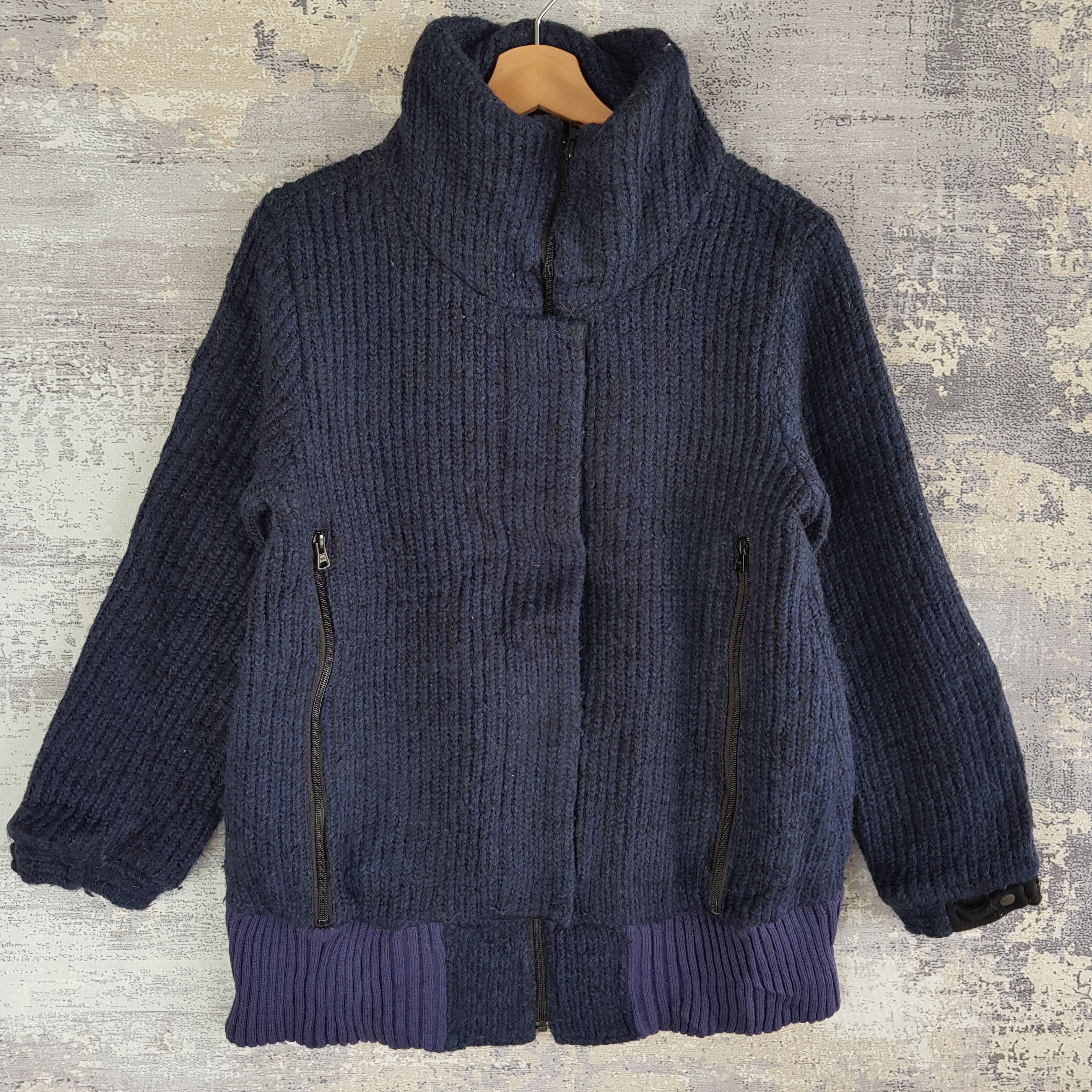 Japanese Brand × Vintage Vintage 1 Percent Japanese Wool Jacket Varsity Jacket Size US S / EU 44-46 / 1 - 3 Thumbnail