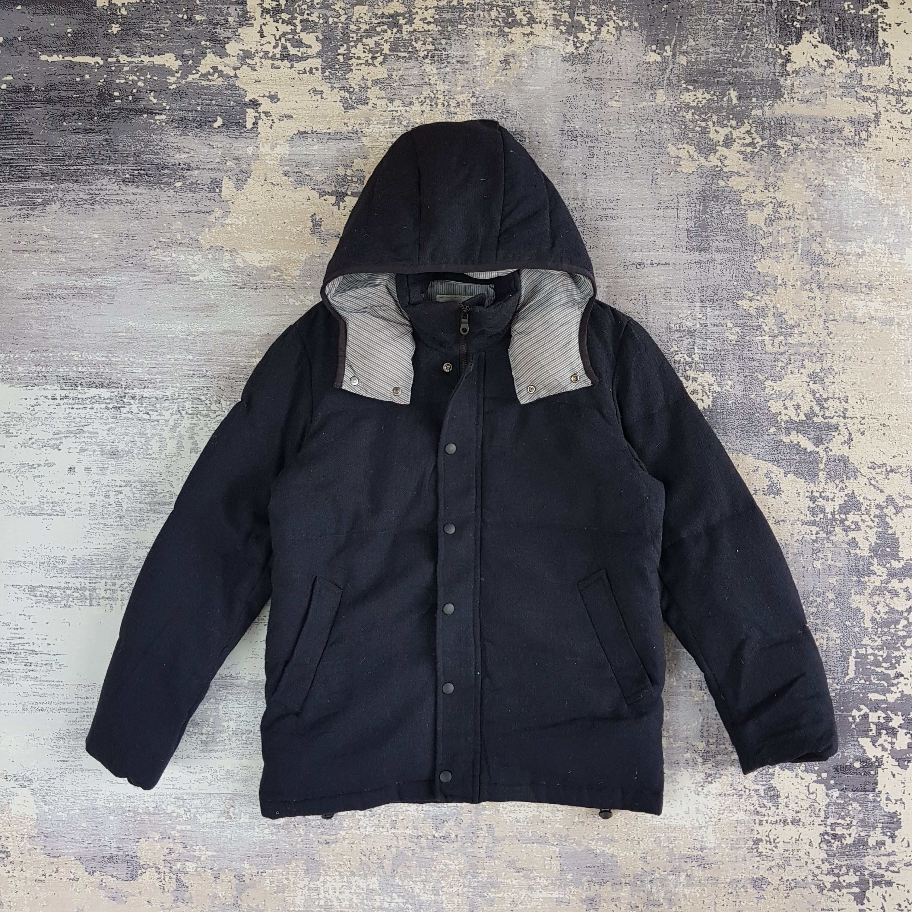 Japanese Brand × Vintage Adam et Rope Puffer Jacket Japanese Hoodie Wool Jackets Size US L / EU 52-54 / 3 - 1 Thumbnail