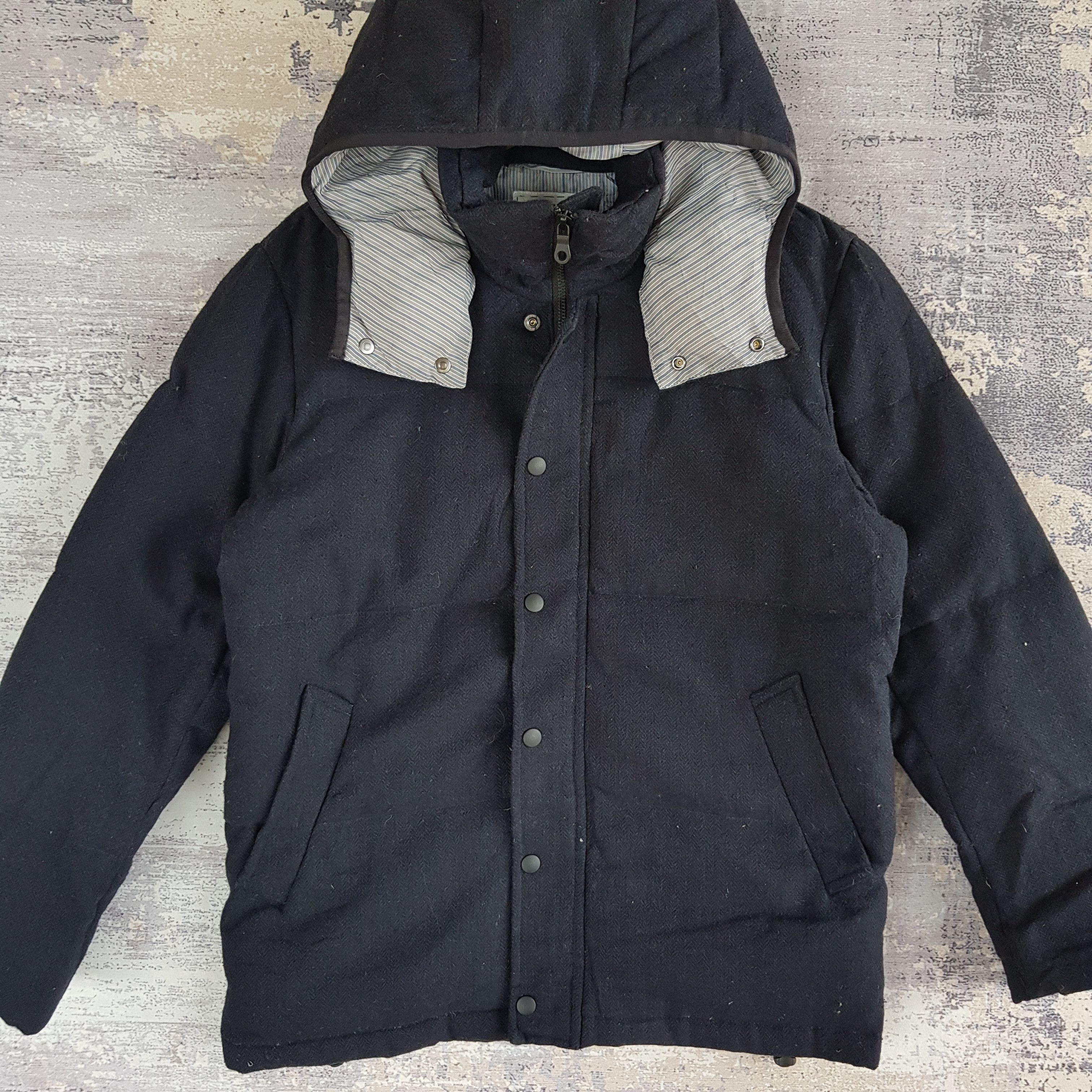 Japanese Brand × Vintage Adam et Rope Puffer Jacket Japanese Hoodie Wool Jackets Size US L / EU 52-54 / 3 - 3 Thumbnail