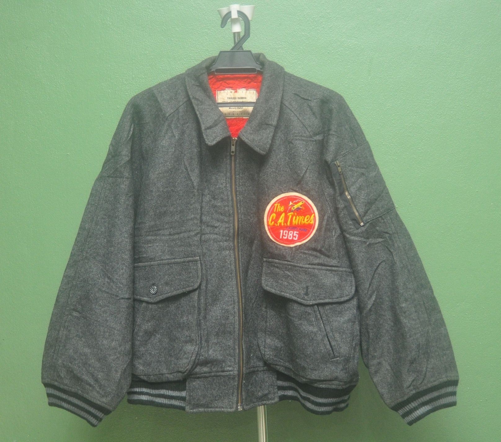 Vintage Vintage John Werry Bomber Jacket Travis Scott Fashion Style ...