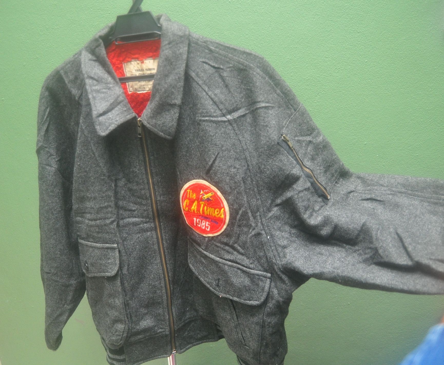 Vintage John Werry Bomber Jacket Travis Scott Fashion Style
