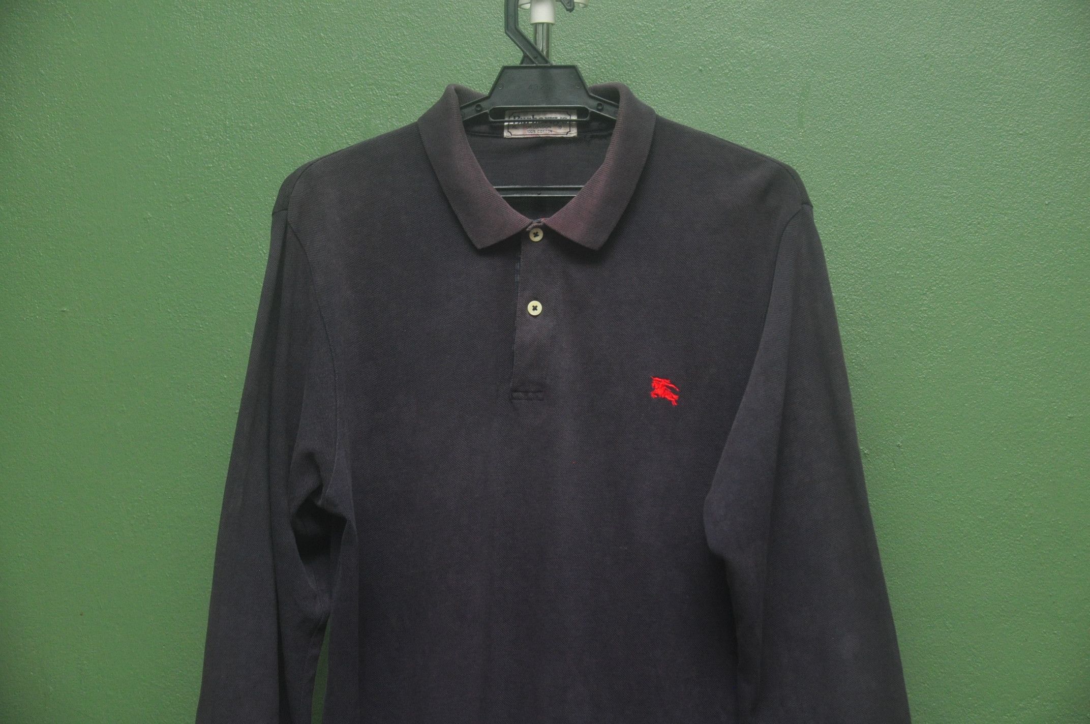 Burberry Vintage Burberry Long Sleeve Designer Street Fashion Style Size US L / EU 52-54 / 3 - 3 Thumbnail