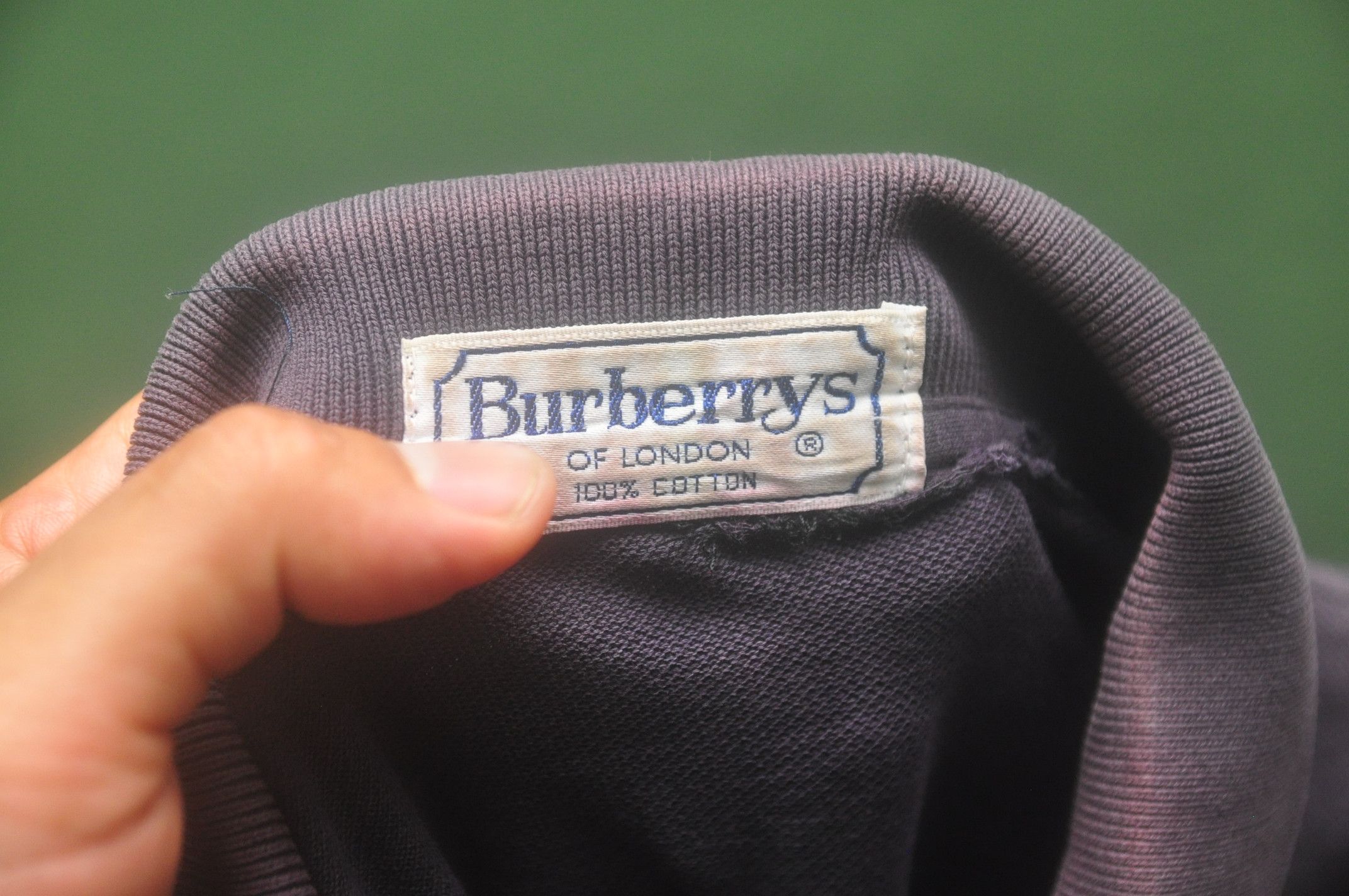 Burberry Vintage Burberry Long Sleeve Designer Street Fashion Style Size US L / EU 52-54 / 3 - 8 Thumbnail