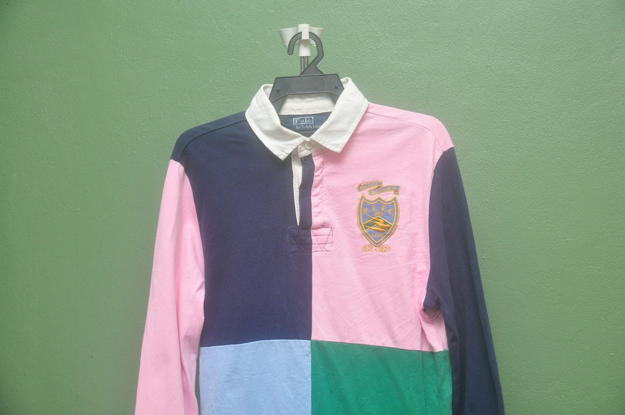 Polo Ralph Lauren Vintage Polo Ralph Lauren Number Nine Colourful Long Sleeve Size US L / EU 52-54 / 3 - 3 Thumbnail