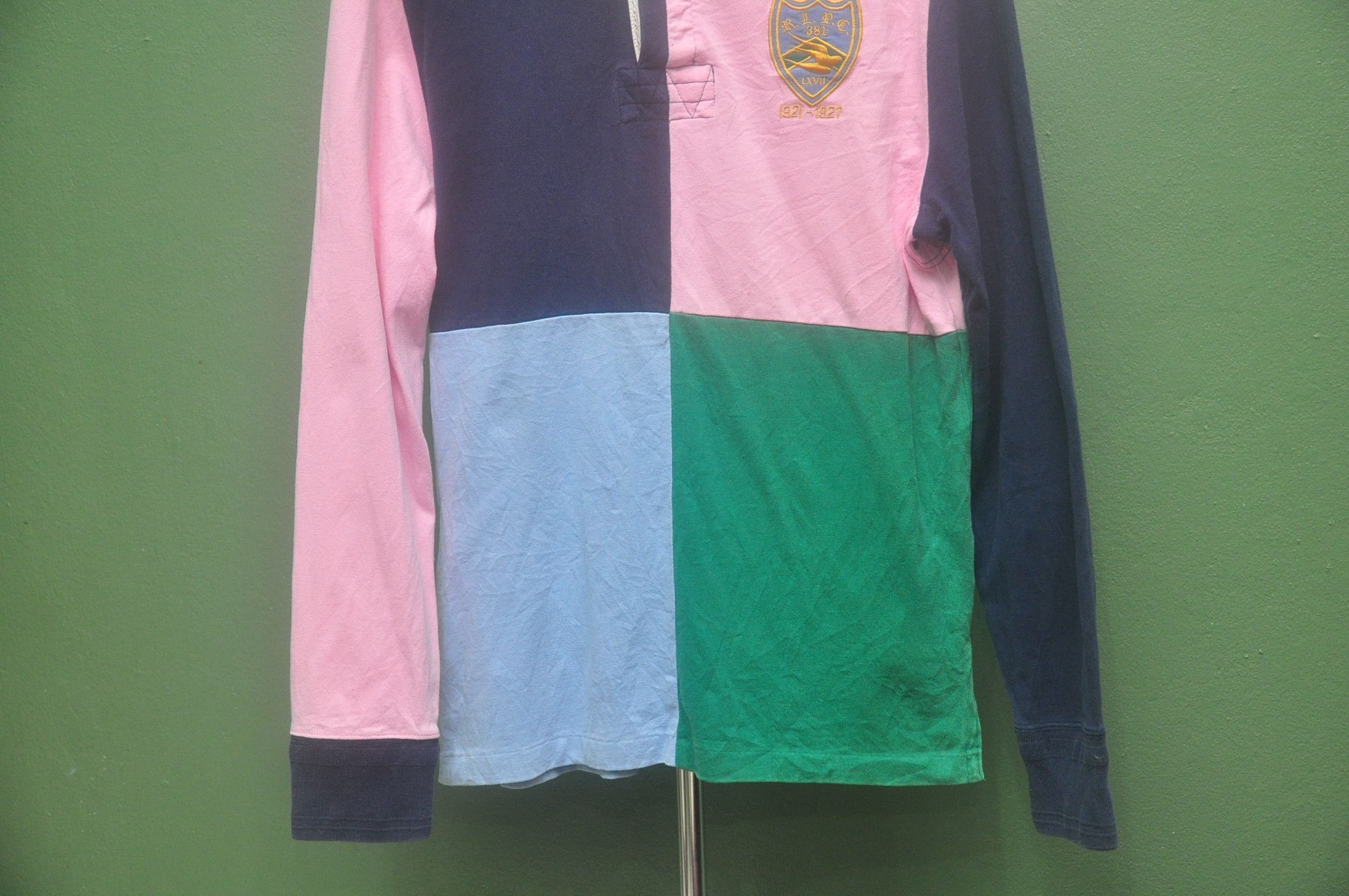 Polo Ralph Lauren Vintage Polo Ralph Lauren Number Nine Colourful Long Sleeve Size US L / EU 52-54 / 3 - 4 Thumbnail