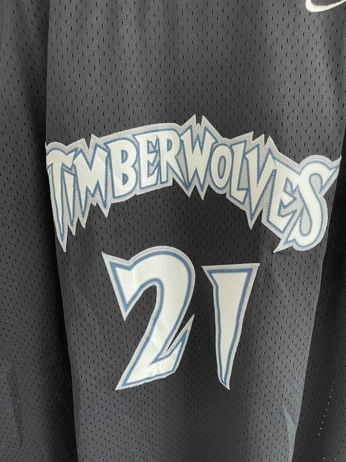 NBA × Nike × Vintage VINTAGE #21 KEVIN GARNETT MINNESOTA TIMBERWOLVE NBA NIKE Size US XXL / EU 58 / 5 - 8 Thumbnail