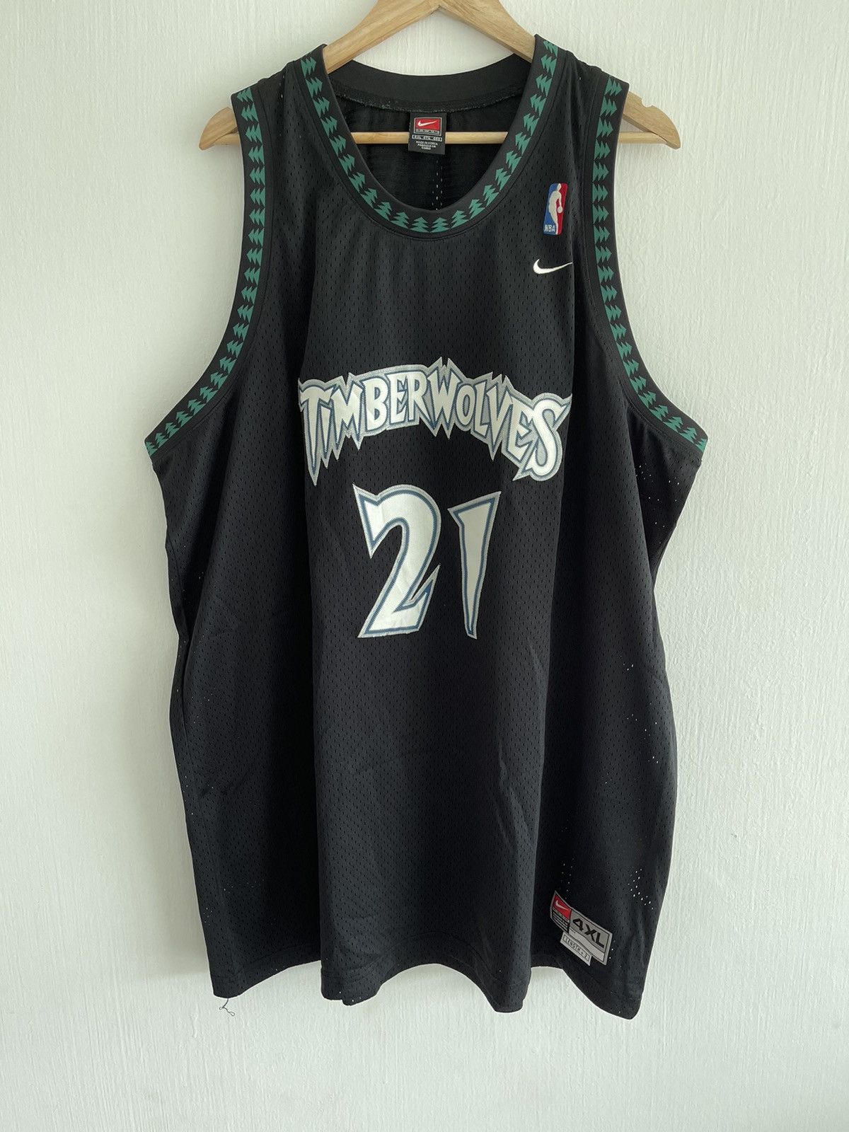 NBA × Nike × Vintage VINTAGE #21 KEVIN GARNETT MINNESOTA TIMBERWOLVE NBA NIKE Size US XXL / EU 58 / 5 - 1 Thumbnail