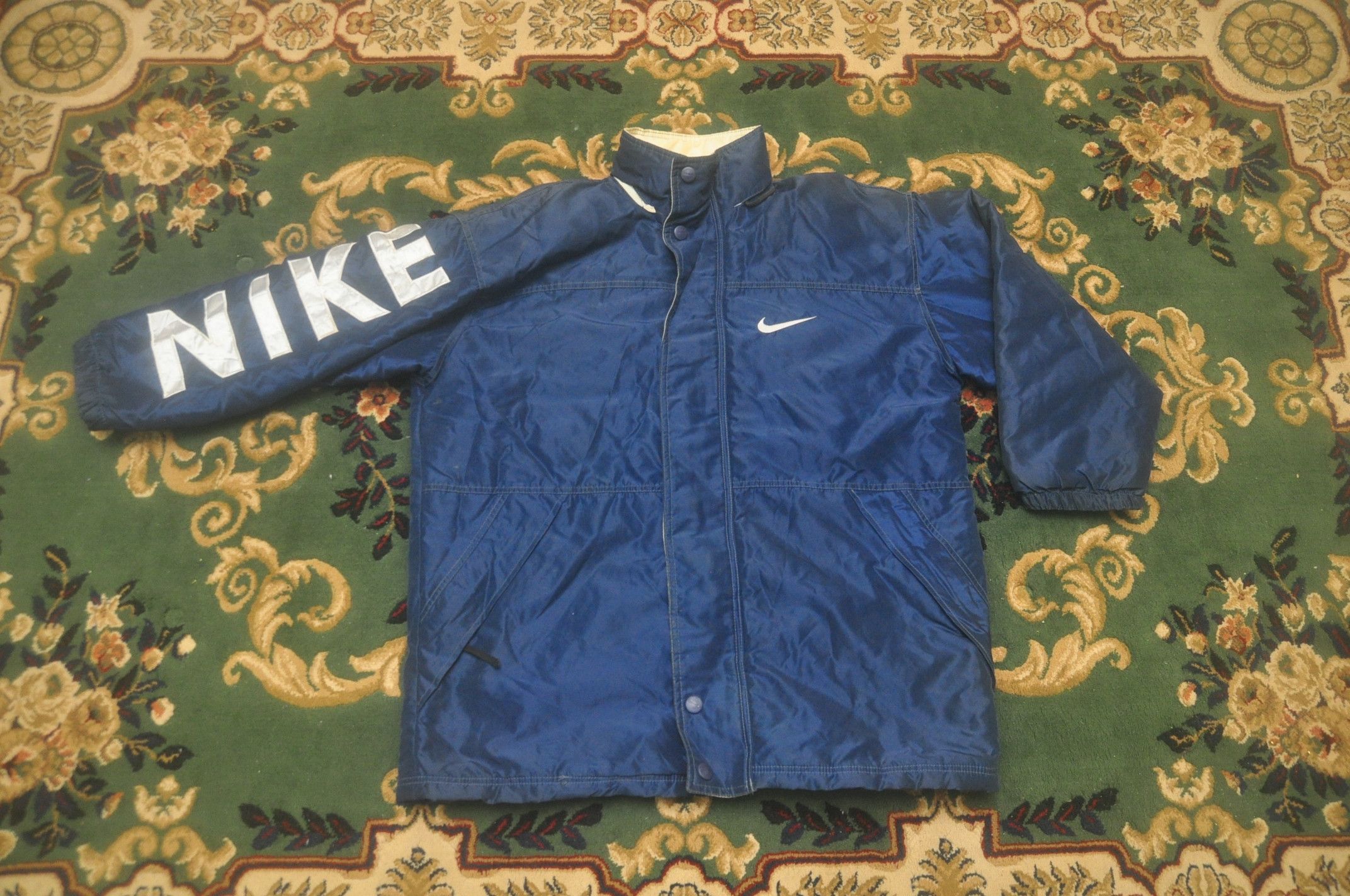 Nike Vintage Nike 90s Streetwear Fashion Style Sweater Jacket Size US XL / EU 56 / 4 - 1 Thumbnail