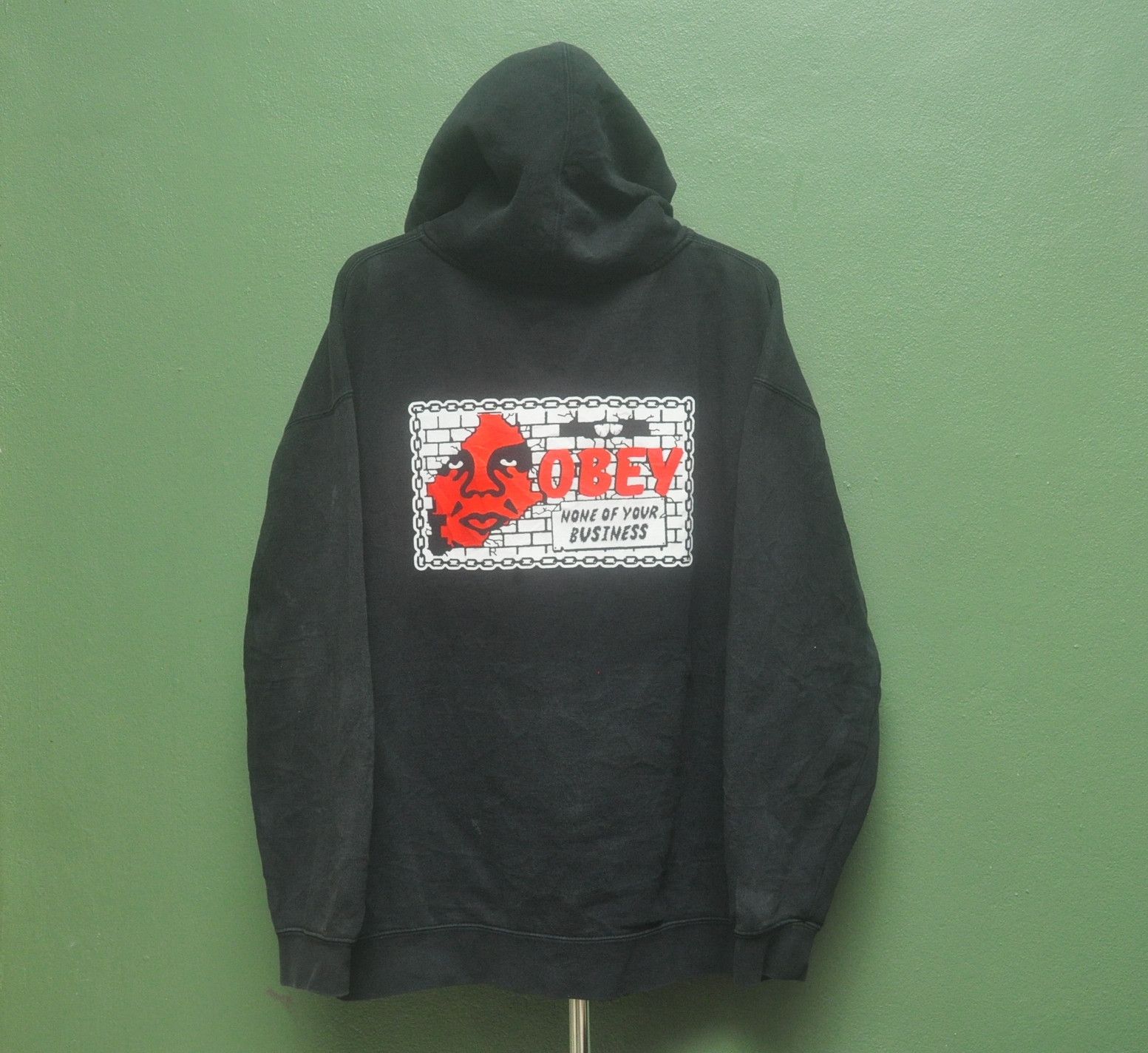 Japanese Brand × Obey Vintage Obey 90s Skateboard Travis Scott Fashion Style Size US XL / EU 56 / 4 - 1 Thumbnail