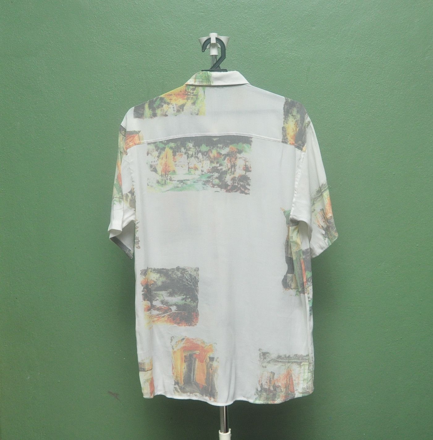 Japanese Brand × Vintage Vintage Asiatai Button Up Shirt Travis Scott Fashion Style Size US L / EU 52-54 / 3 - 2 Thumbnail