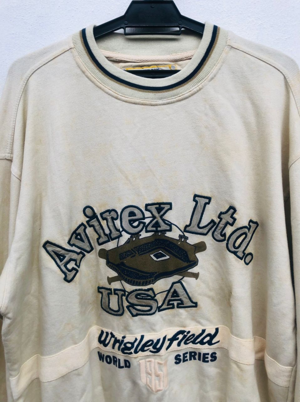 Avirex × Japanese Brand × Vintage Vintage Avirex Streetwear Fashion Style Sweatshirt Size US L / EU 52-54 / 3 - 3 Thumbnail