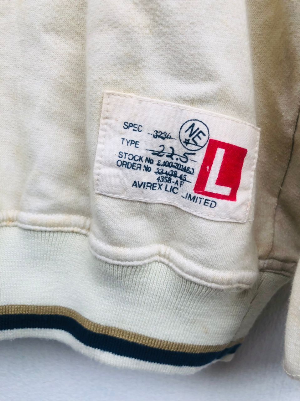 Avirex × Japanese Brand × Vintage Vintage Avirex Streetwear Fashion Style Sweatshirt Size US L / EU 52-54 / 3 - 7 Thumbnail