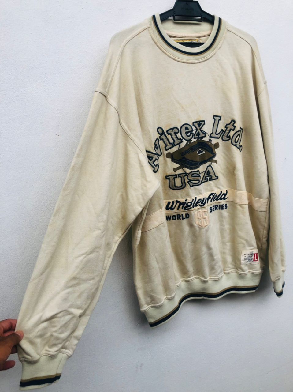 Avirex × Japanese Brand × Vintage Vintage Avirex Streetwear Fashion Style Sweatshirt Size US L / EU 52-54 / 3 - 5 Thumbnail