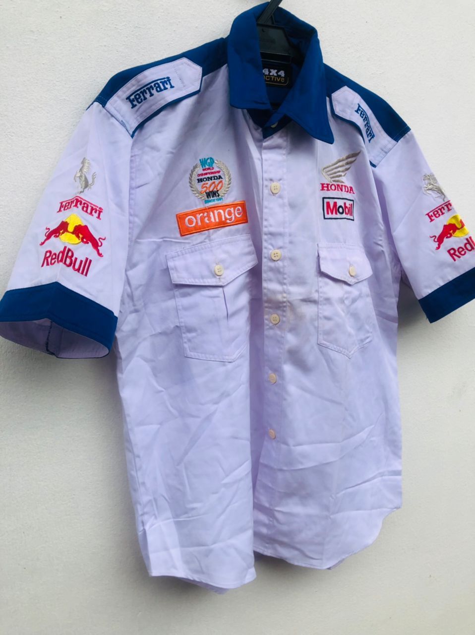 Ferrari Vintage Ferrari Motorsport Fashion Style Shirt Size US L / EU 52-54 / 3 - 5 Thumbnail