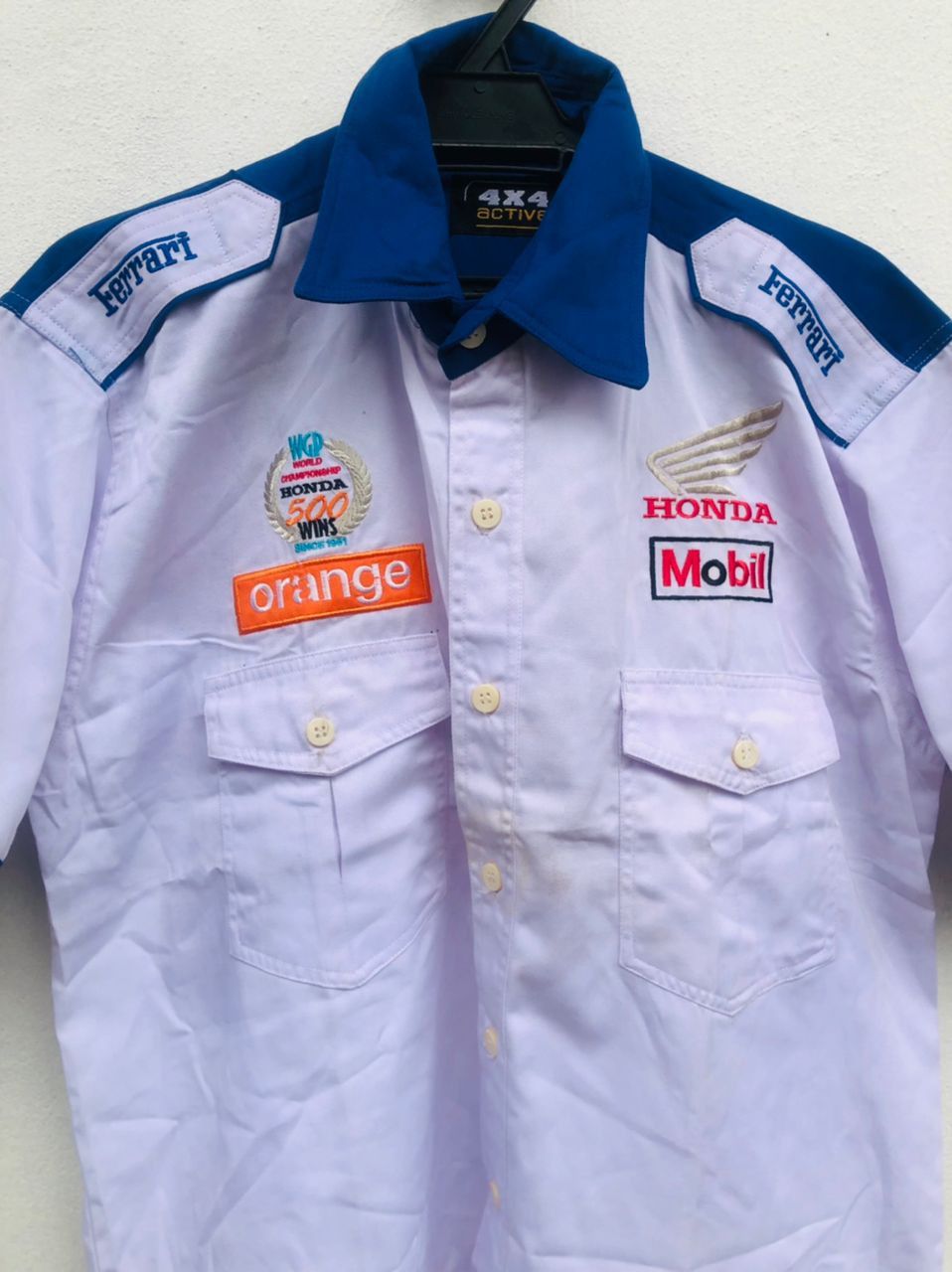 Ferrari Vintage Ferrari Motorsport Fashion Style Shirt Size US L / EU 52-54 / 3 - 3 Thumbnail