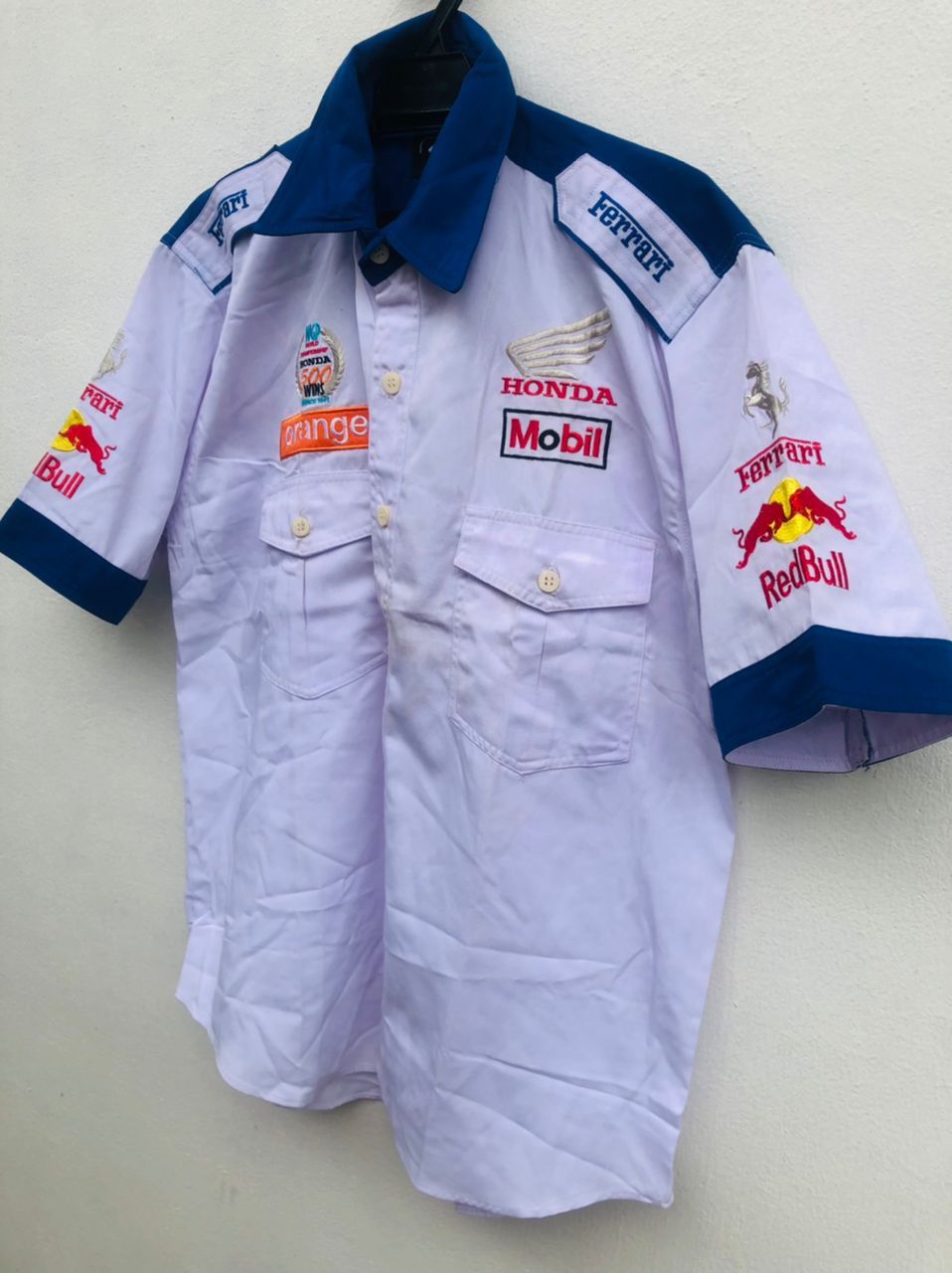 Ferrari Vintage Ferrari Motorsport Fashion Style Shirt Size US L / EU 52-54 / 3 - 6 Thumbnail