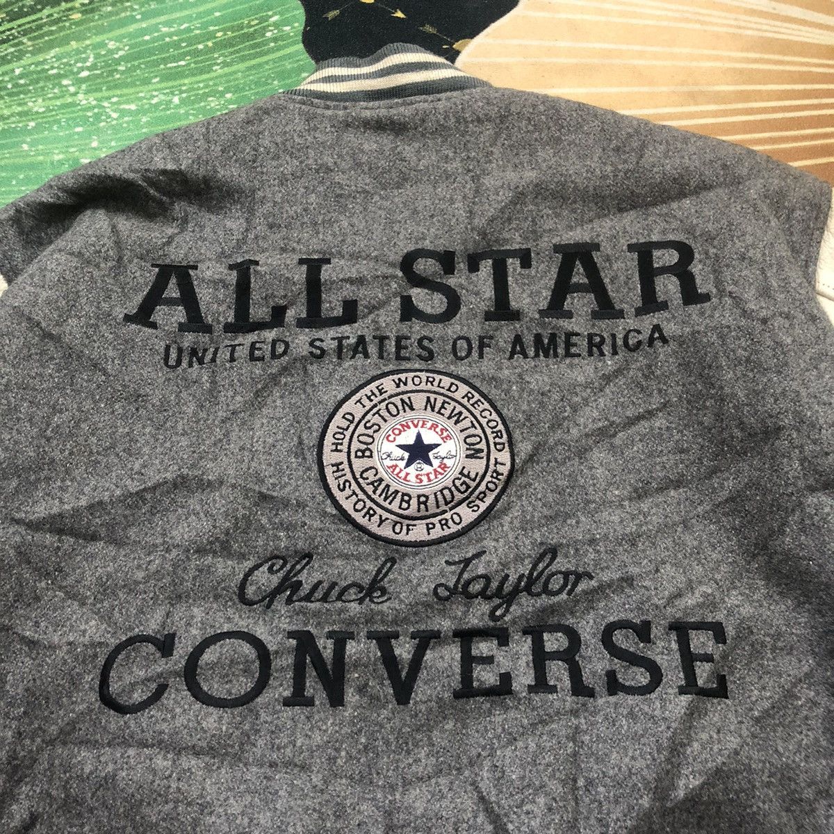Converse VINTAGE CONVERSE VARSITY JACKET Size US M / EU 48-50 / 2 - 3 Thumbnail