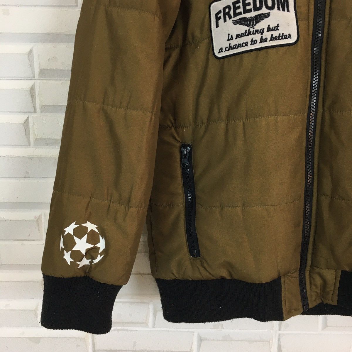 Other Italian Sport Army Puffer Hoodie Size US S / EU 44-46 / 1 - 2 Thumbnail