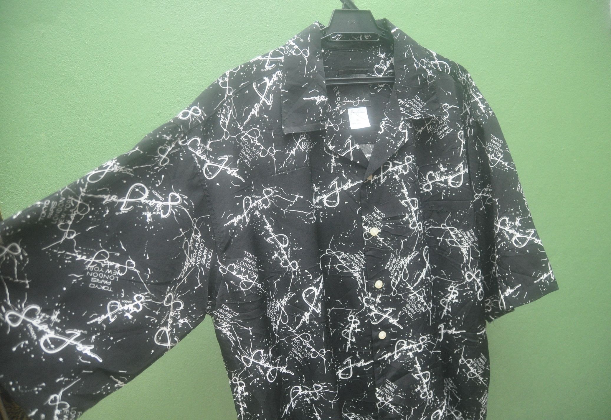 Japanese Brand × Sean John Vintage Sean John Fullprint Travis Scott Fashion Style Size US XL / EU 56 / 4 - 6 Thumbnail