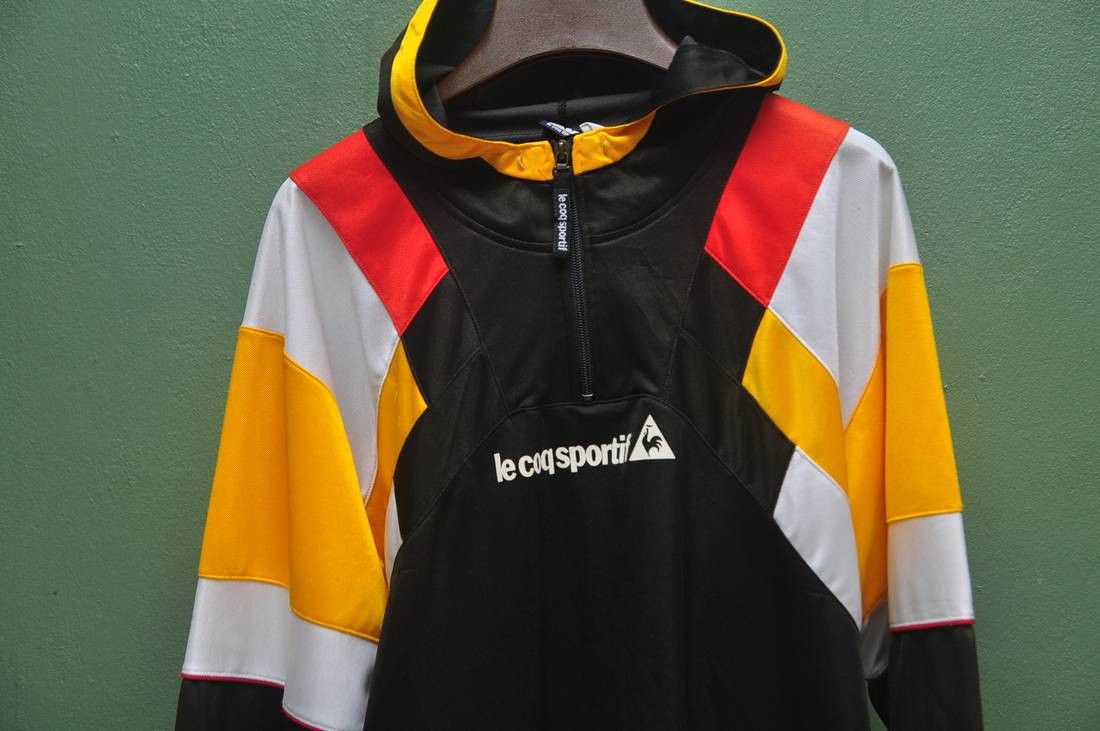 Le Coq Sportif Vintage Le Coq Sportif Big Logo Fashion Style Size US L / EU 52-54 / 3 - 3 Thumbnail
