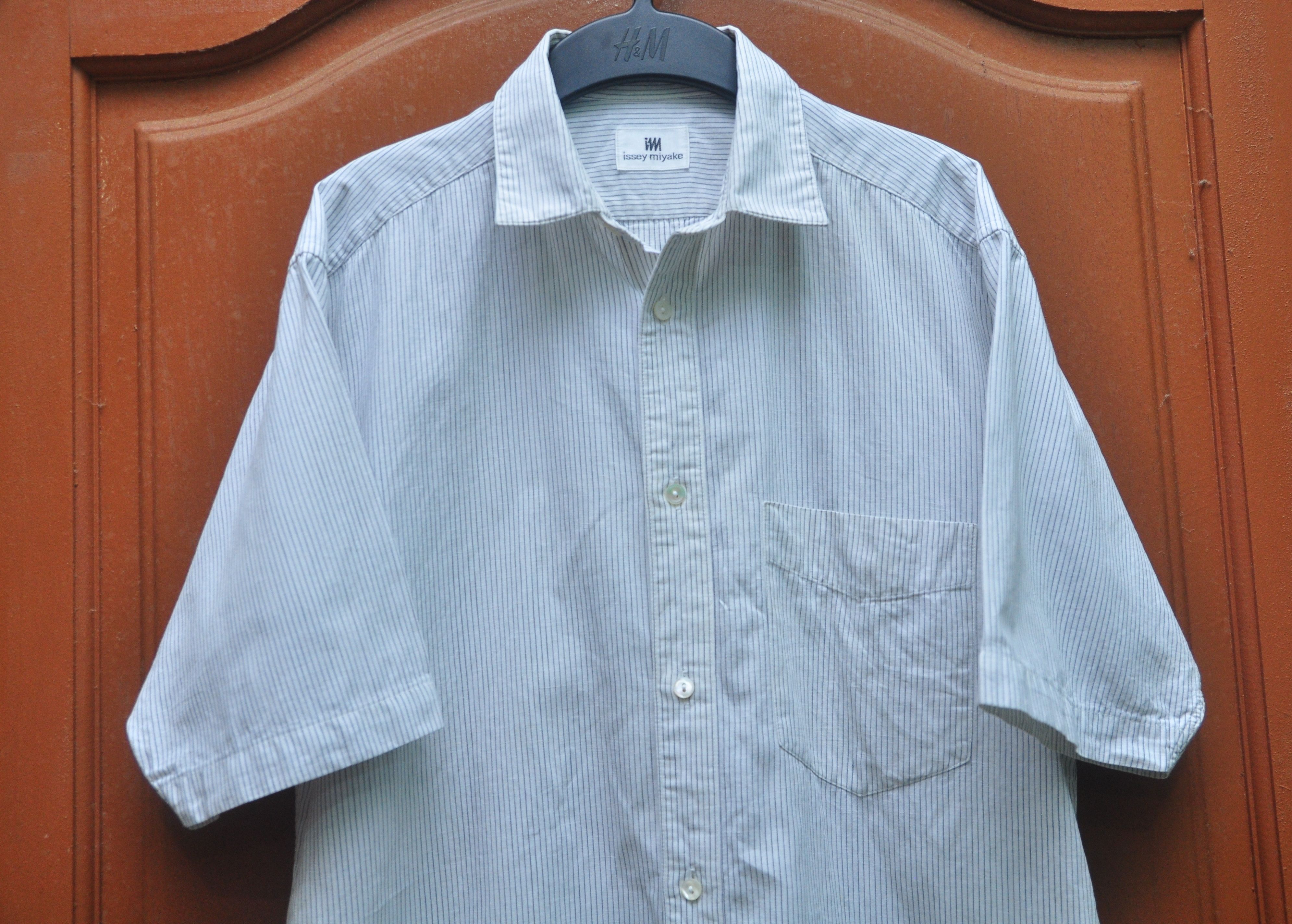 Issey Miyake Vintage Issey Miyake Button Up White Colour Shirt Size US M / EU 48-50 / 2 - 3 Thumbnail